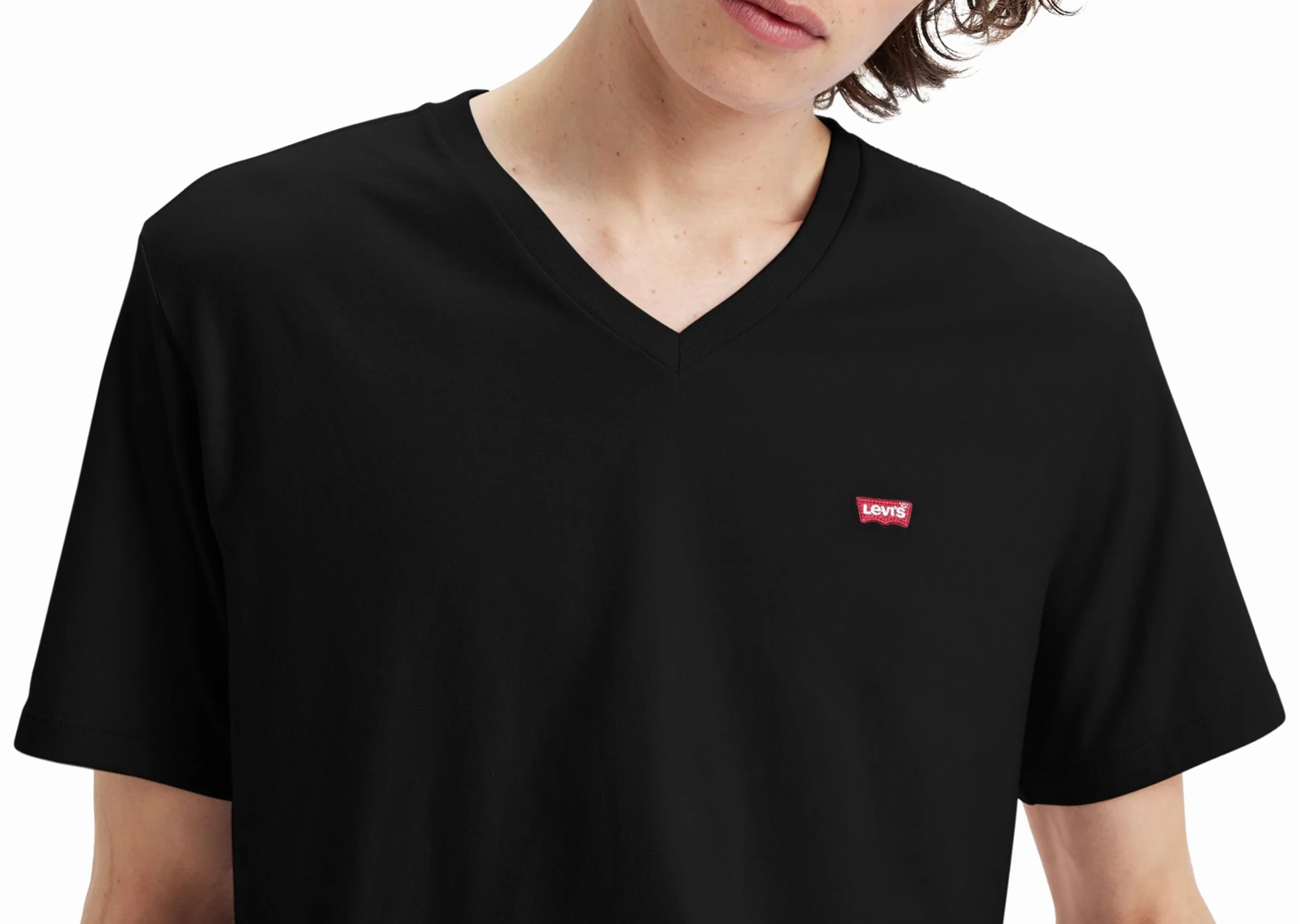 Levi's T-Shirt Mężczyźni Original Housemark V-Neck (1 w zestawie)