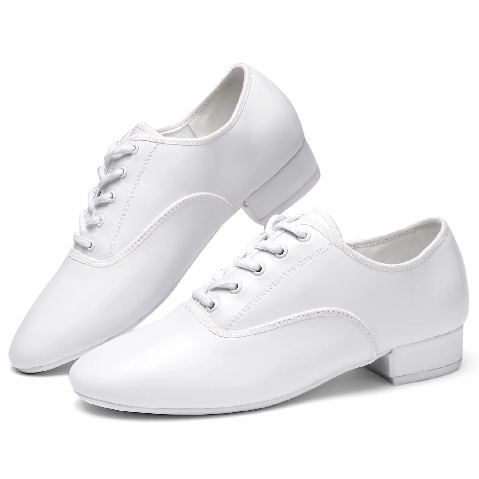 Męskie buty do tańca na niskim obcasie Oxford Latin Modern Ballroom Shoes