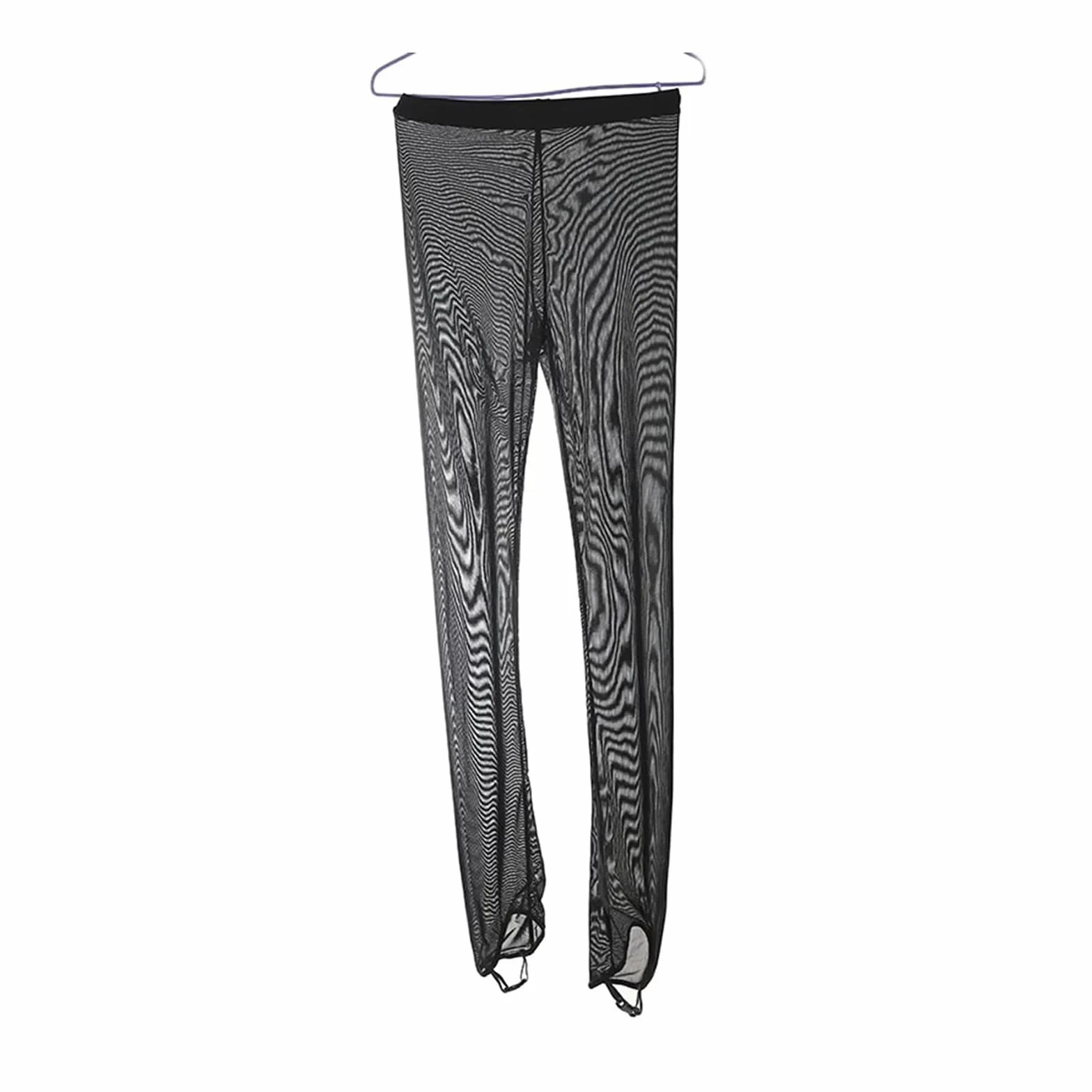LIUHUO Spodnie do jazdy na łyżwach dziewczęce siateczkowe oddychające legginsy kompresyjne do jazdy na rolkach legginsy do łyżwiarstwa figurowego