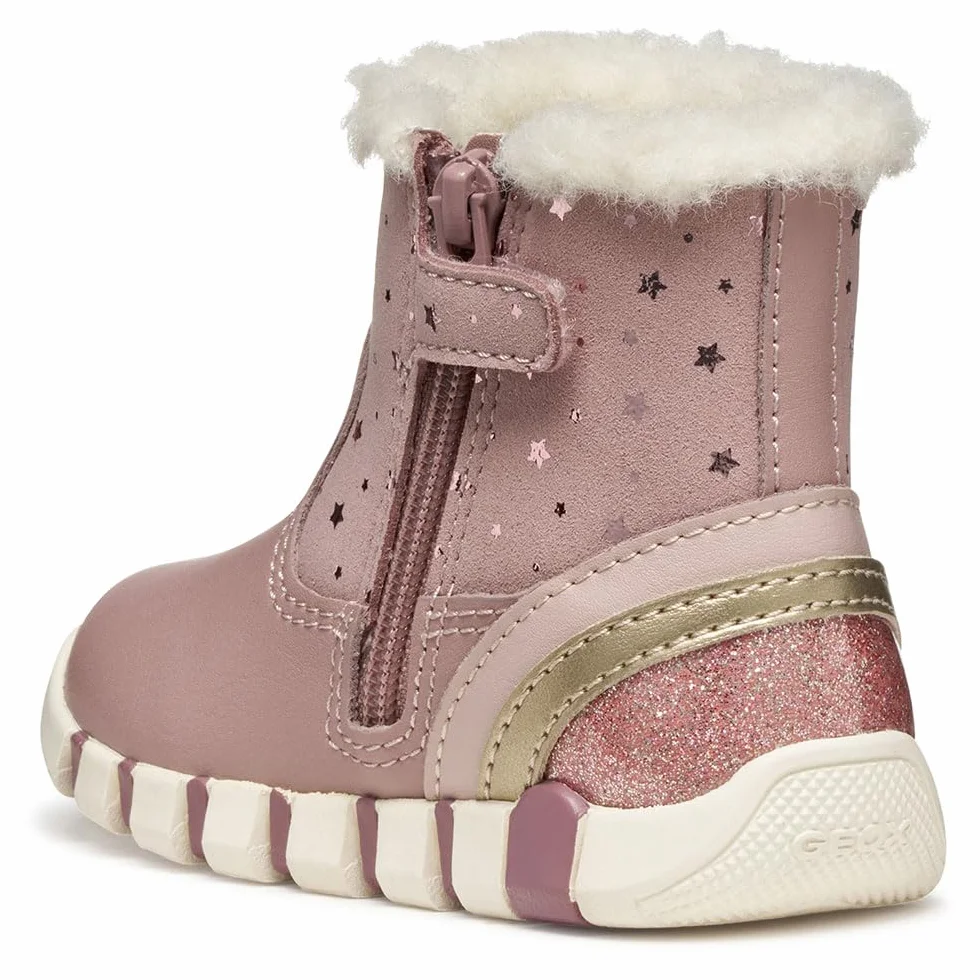 Geox Niemowlęta - dziewczynki B Iupidoo GirlButy First Walker Shoe