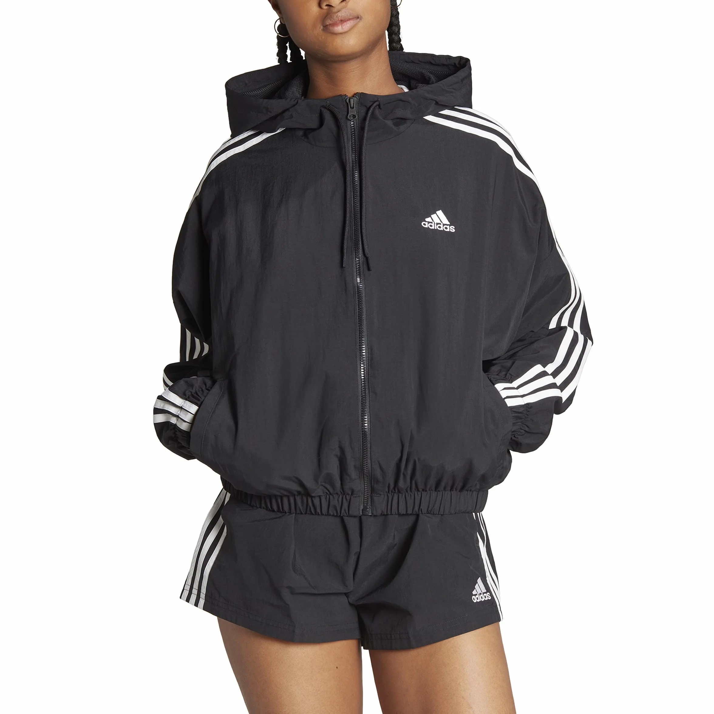 adidas Kurtka wiatrówka Kobiety Essentials 3-stripes Woven Windbreaker