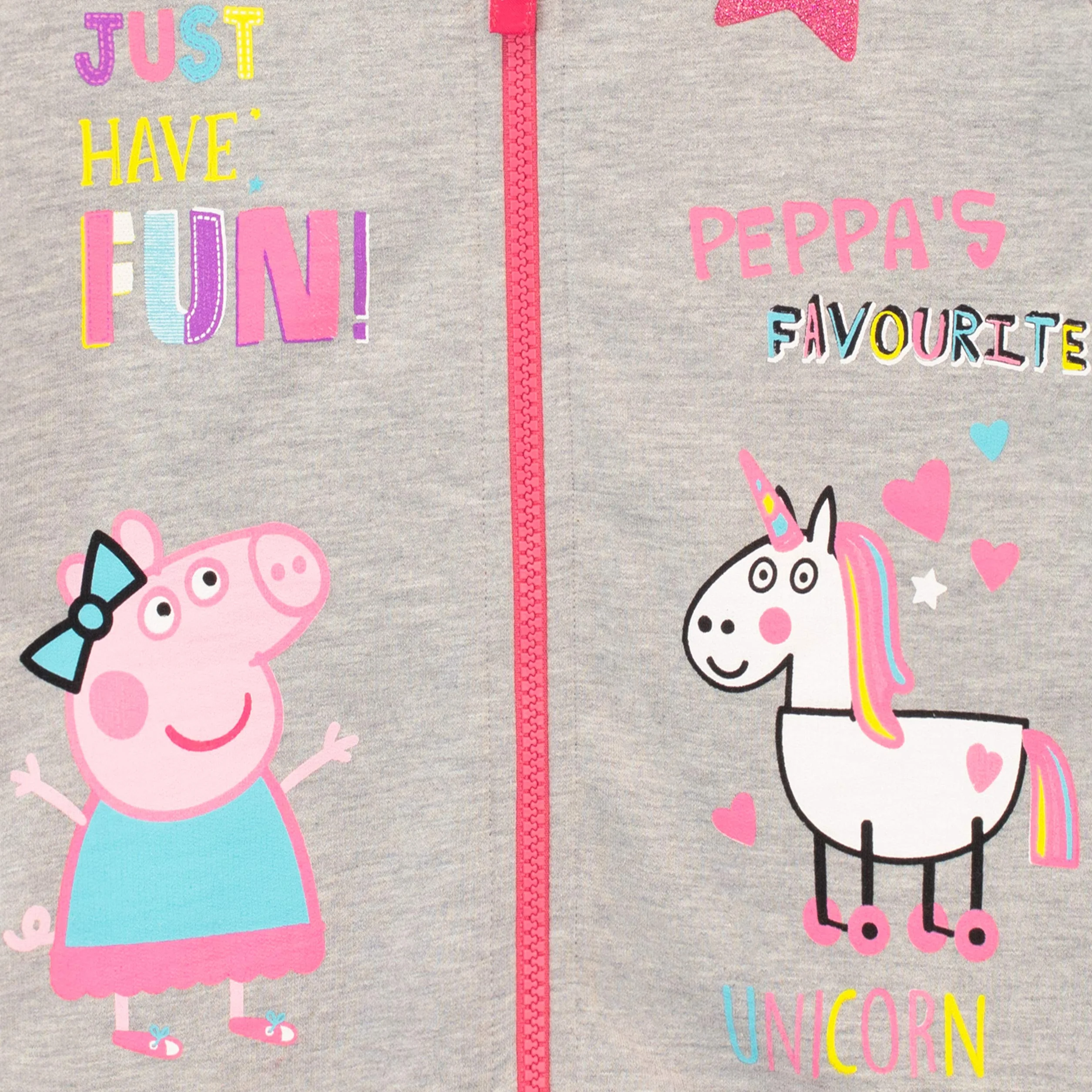Peppa Wutz Dziewczęca bluza z kapturem i legginsy Peppa