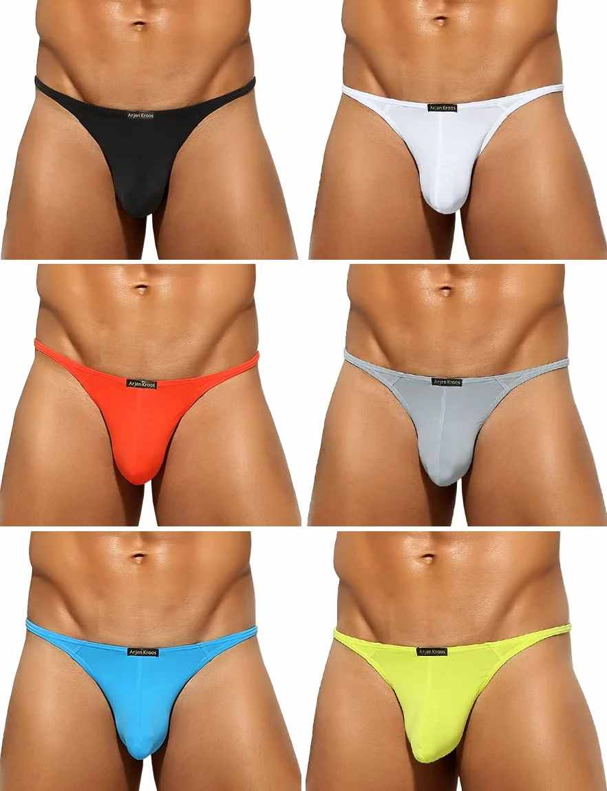 Casey Kevin Stringi męskie - 6 sztuk - męskie stringi
