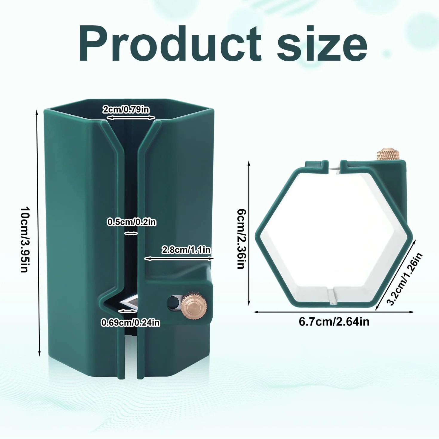 Nóz do Papieru do Pakowania, Nowe Ostrze do Aktualizacji Christmas Paper Cutter Roll Stal Wolframowa Nóz do Papieru do Pakowania na Swiateczne Materialy do Pakowania Prezentów (Ciemnozielony)