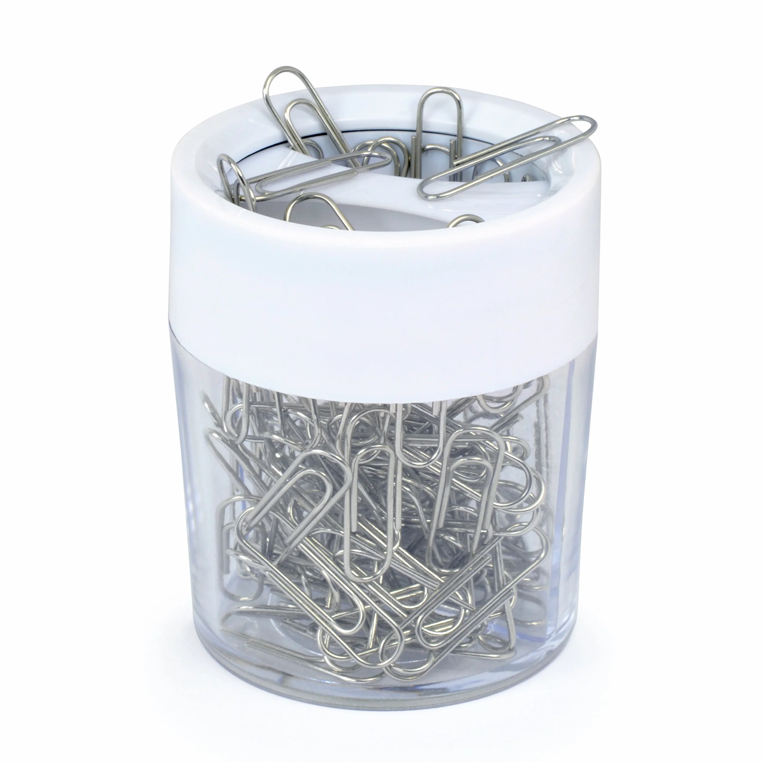 Rapesco PCH000A1 Magnetyczny uchwyt na klips z spinaczami, biały