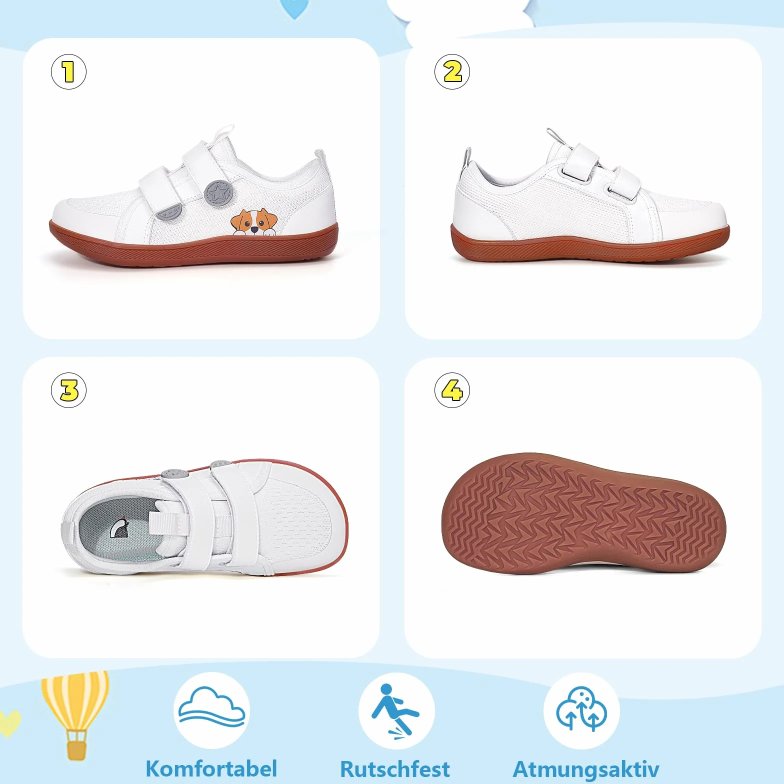 Buty do chodzenia na boso dla dzieci, szerokie, dla chłopców i dziewczynek, minimalistyczne trampki, miękkie, antypoślizgowe, do biegania w terenie, z podparciem łuku stopy