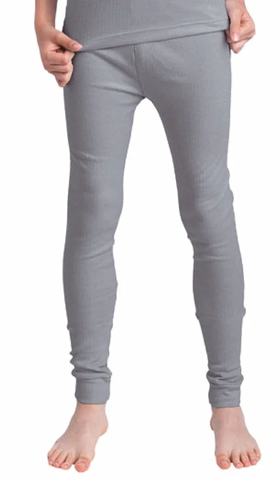 Cocain underwear Długie spodenki termiczne dla dzieci, 2 sztuki, szorstkie, przytulnie ciepłe, 122/128-158/164