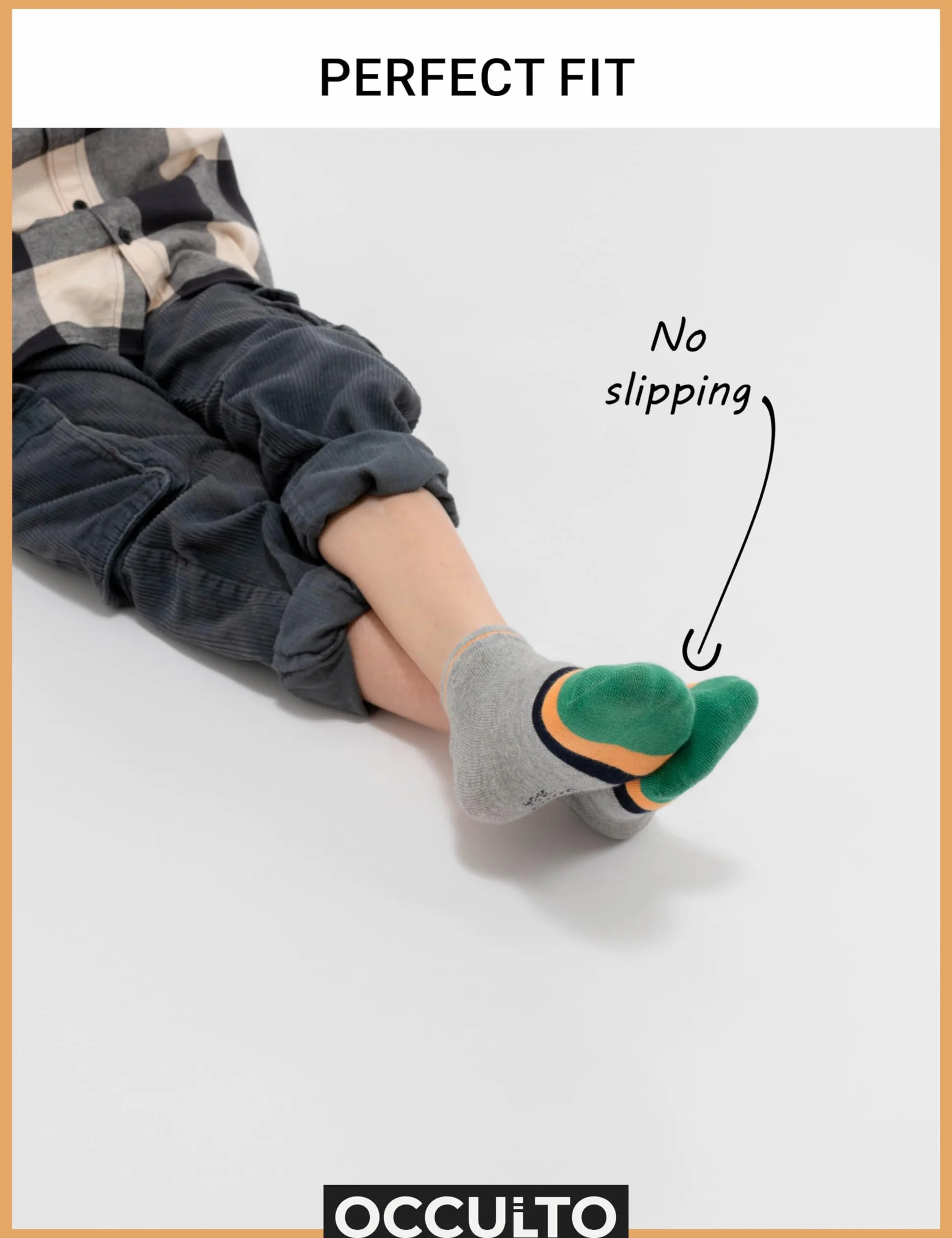 Occulto krótkie skarpetki chłopców & dziewczynek 10 pak (model: Mikl)