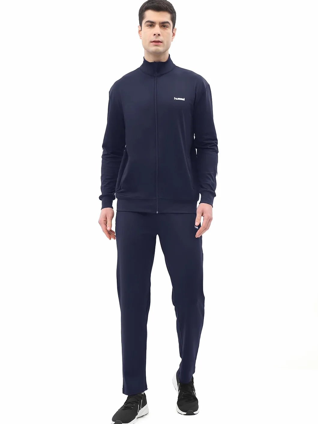 hummel 205876 męski zestaw Promo Poly Track Suit, bleu Marine, XL EU