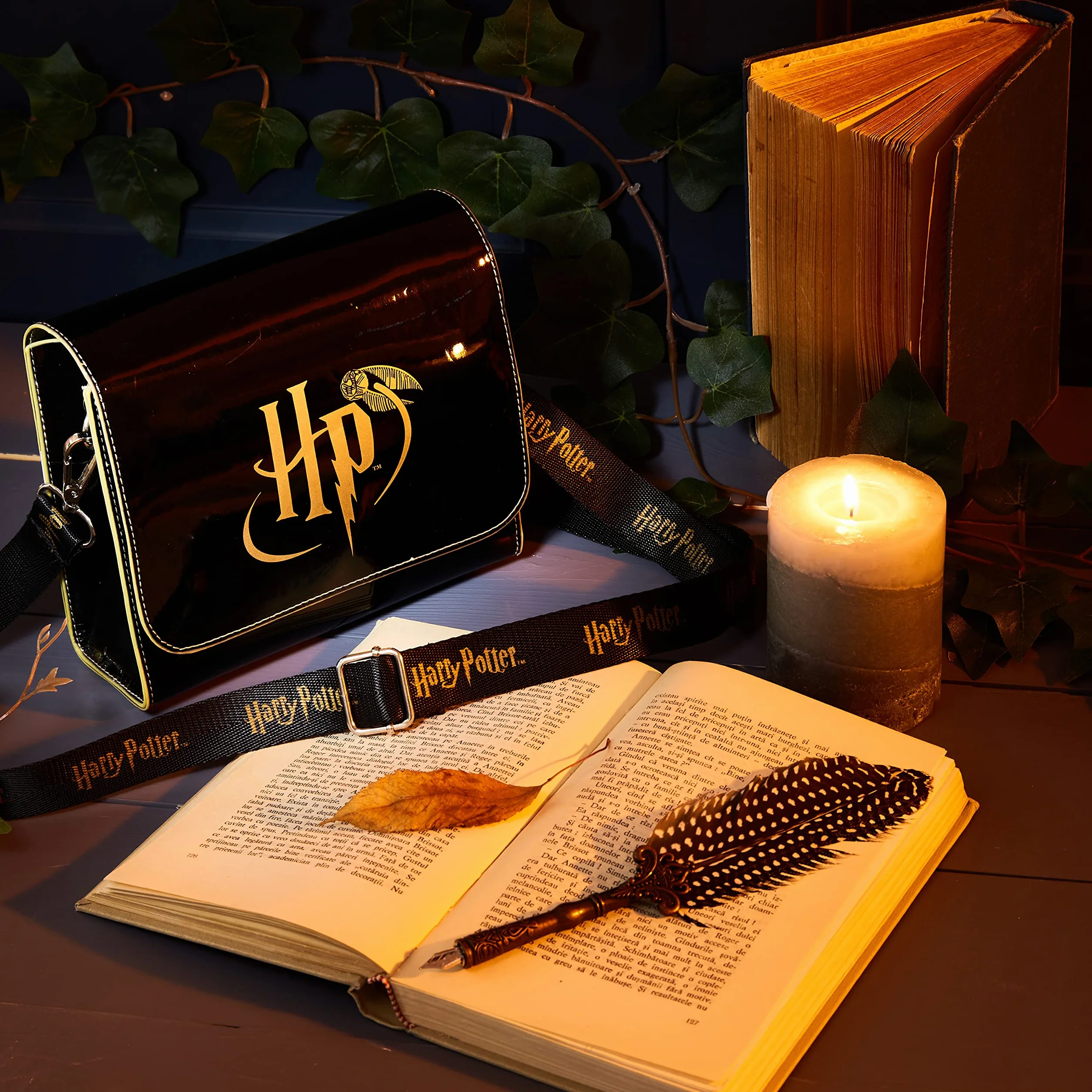 Harry Potter Torebka - Torba na ramię z regulowanym paskiem 18 x 16 Stylowe torby na ramię dla dziewczynek - Prezenty dla dziewczynek