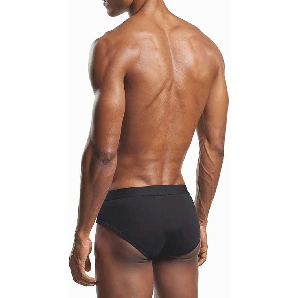 EMPORIO ARMANI Męskie Essential LOGOLABEL 3-pak, czarne, XL, Czarny, XL