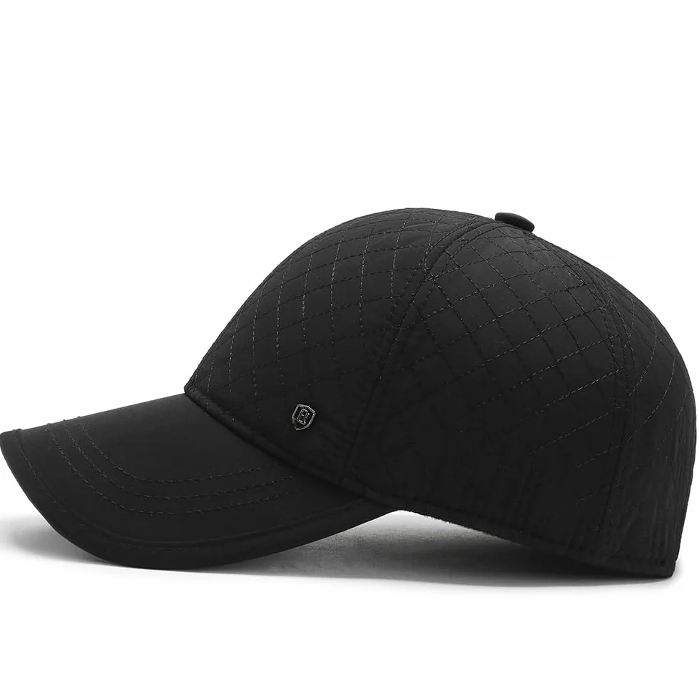YAMEE Czapka męska zimowa z rozkładaną ochroną uszu, czapka zimowa, unisex, czapka baseballowa, czapka zimowa, czapka męska na jesień/zimę, miękka wyściółka wewnętrzna, Rozmiar uniwersalny