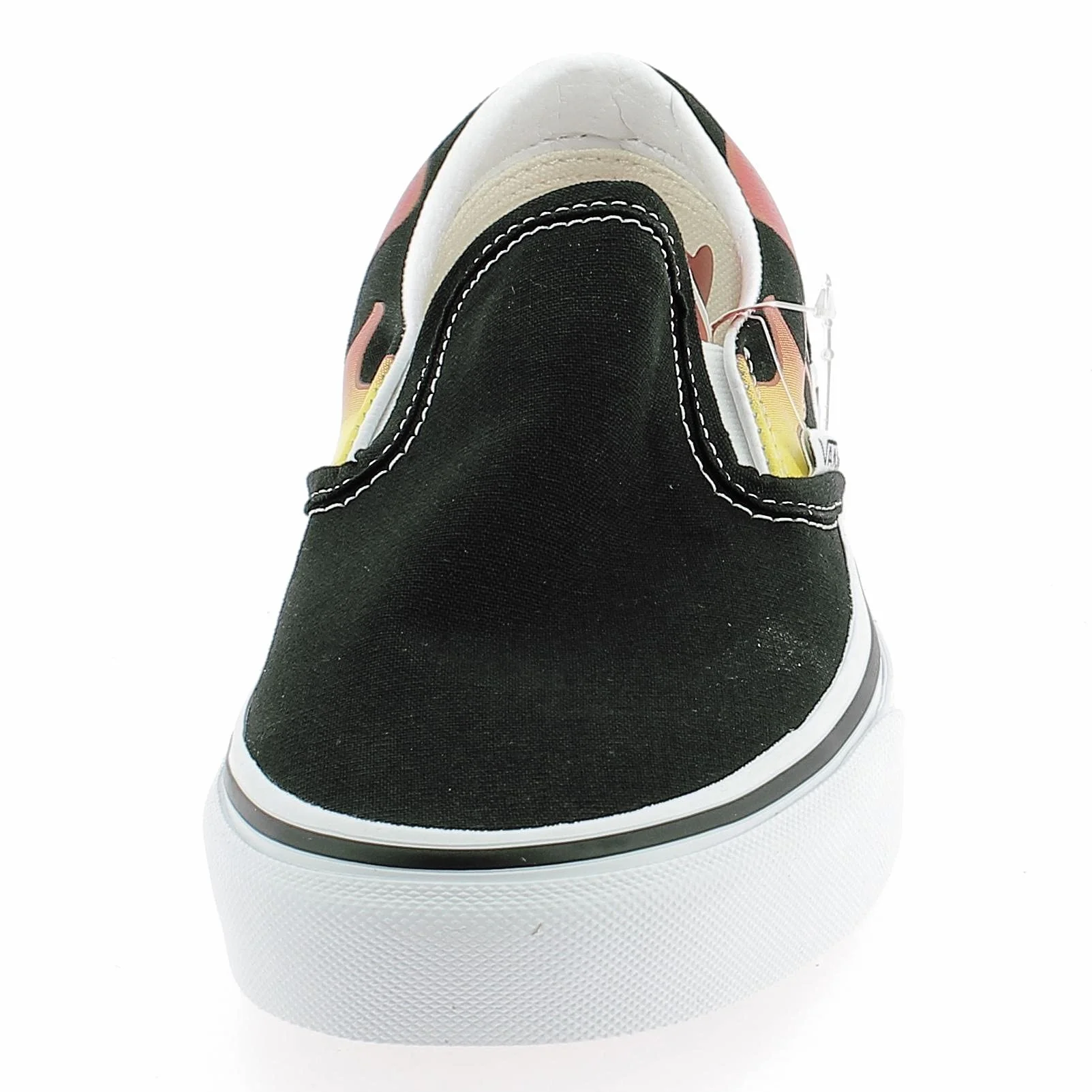 Vans Buty Classic Slip-On (Flame) czarne 40, czarny, 39 EU