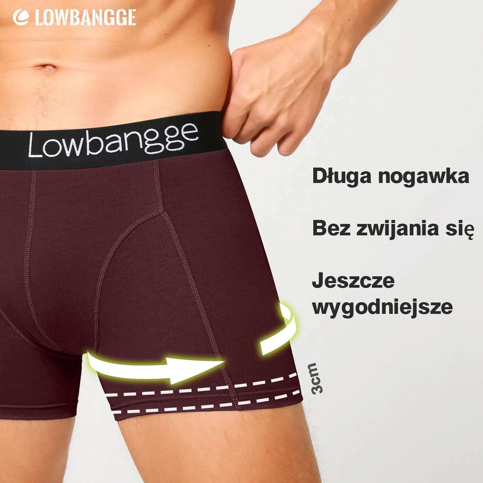 Bawełniane Męskie Bokserki Trunks Retro (paczka 6 sztuk), Idealne Dopasowanie i Oddychające Majtki Męskie