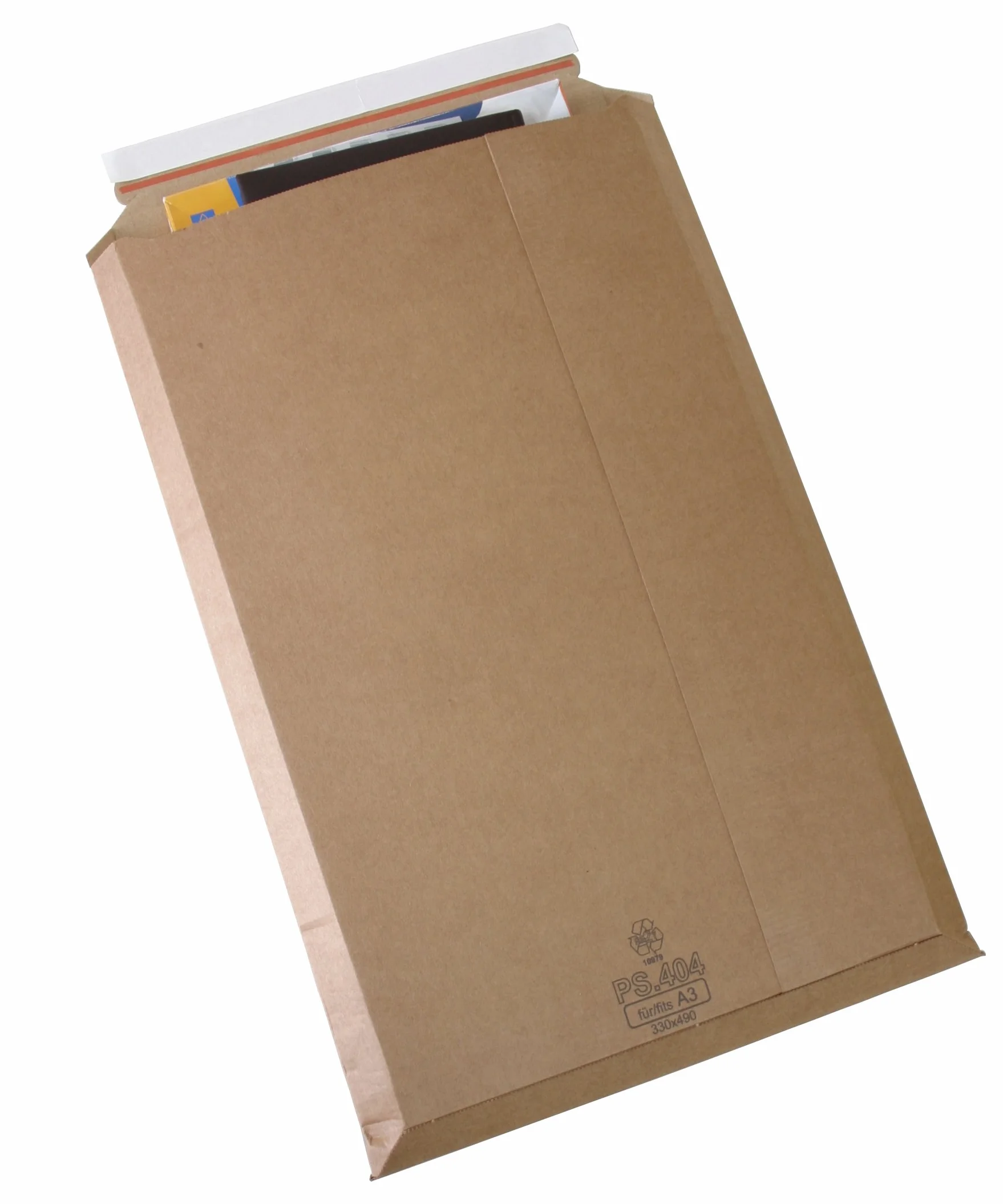 Koperty wysyłkowe premium z mikrotektury falistej karton DIN A4-353 x 250 mm do 50 mm wysokości wypełnienia (PS.403) (20)