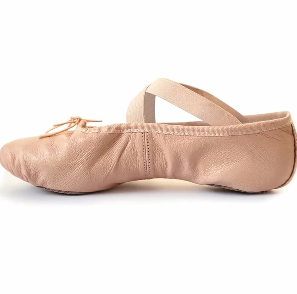 Skóra Buty Baletowe, Buty do Tańca dla Dziewczynek i Dzieci