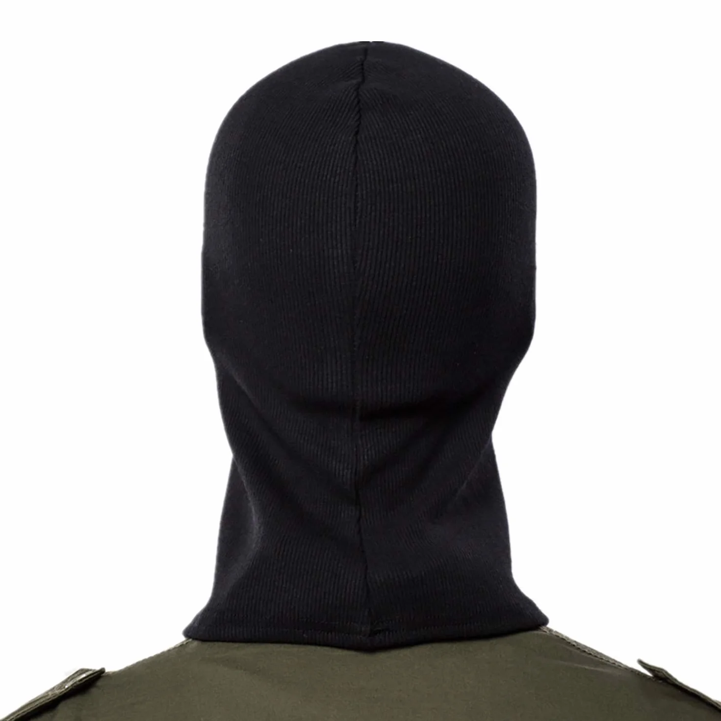 TRIXES Maska ducha - Kominiarka dla mężczyzn i kobiet - Wiatroszczelna ocieplacz na całą twarz, horror, narciarstwo, cosplay, Airsoft, motocykl, deskorolka, paintball, jeden rozmiar, czarna
