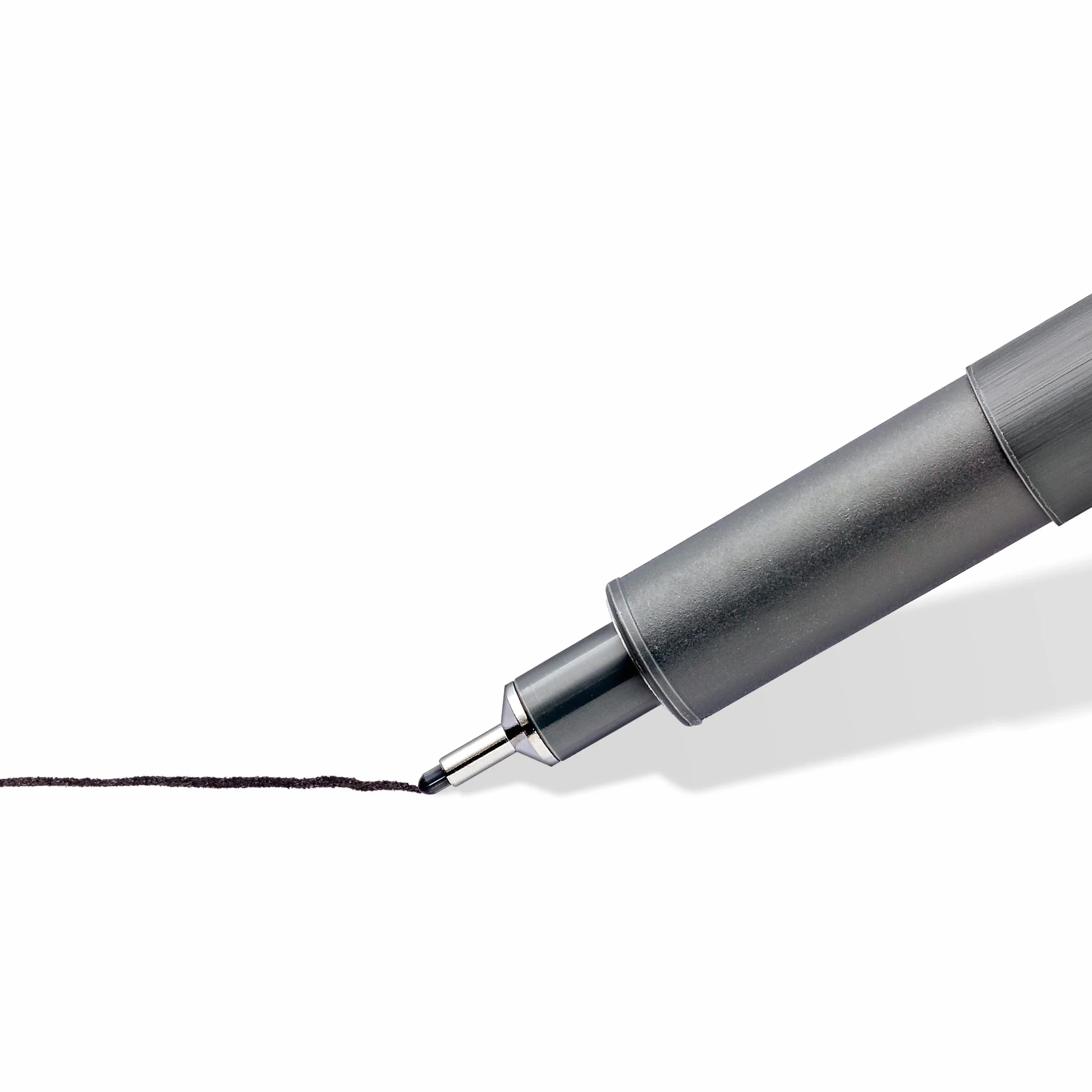 Staedtler 308 SB6P Zestaw Cienkopisów, Czarny, 6 sztuk