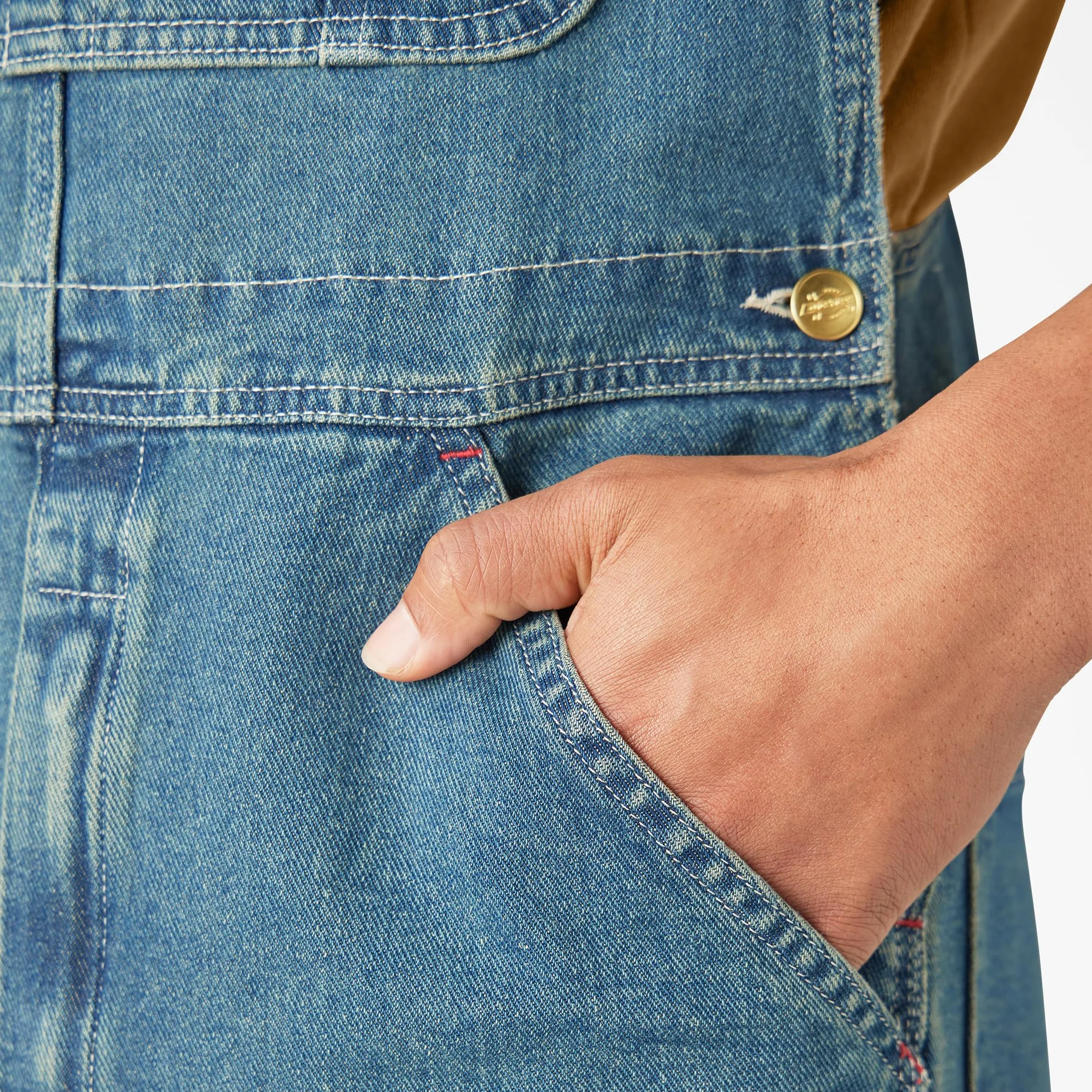 Dickies COVERALLS Mężczyźni Indigo Latzhose