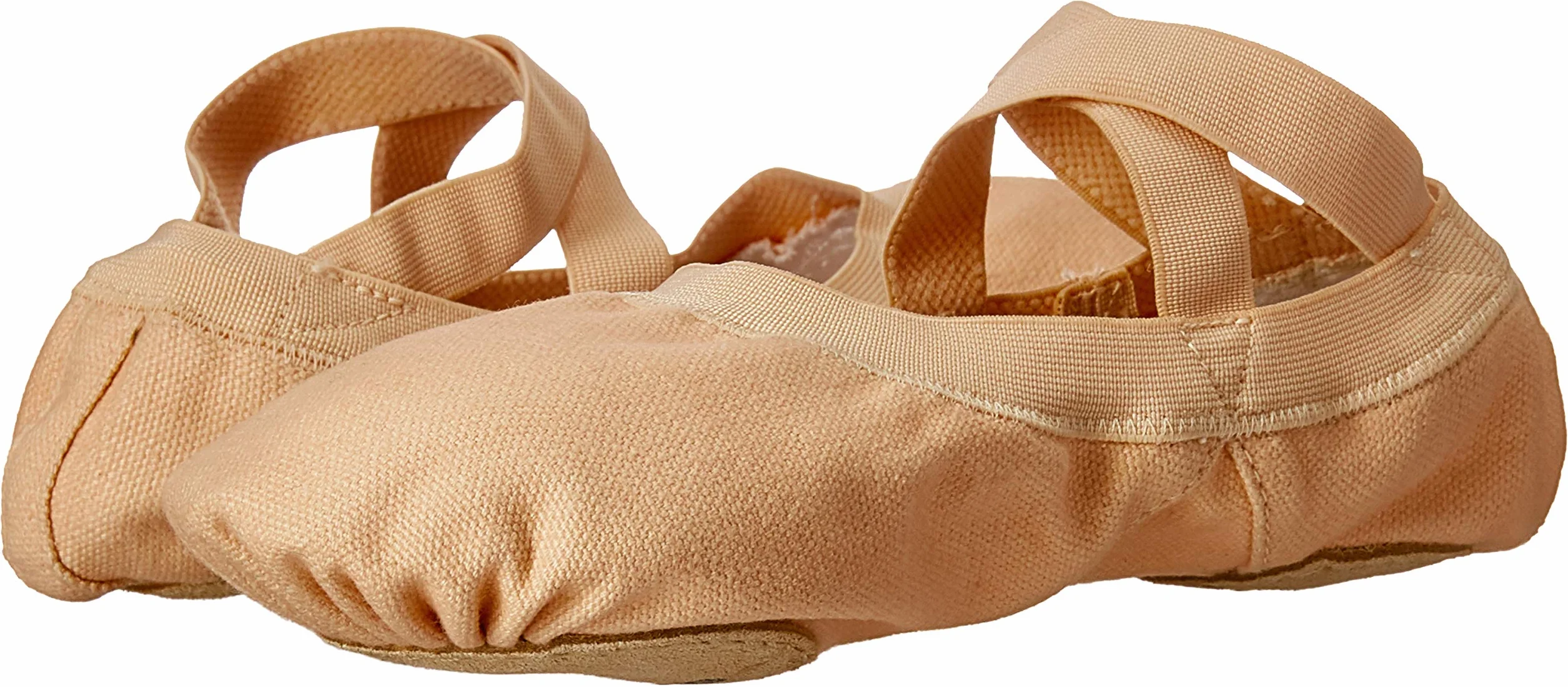 Bloch Women's Pro Elastic, Flesh, 4,5