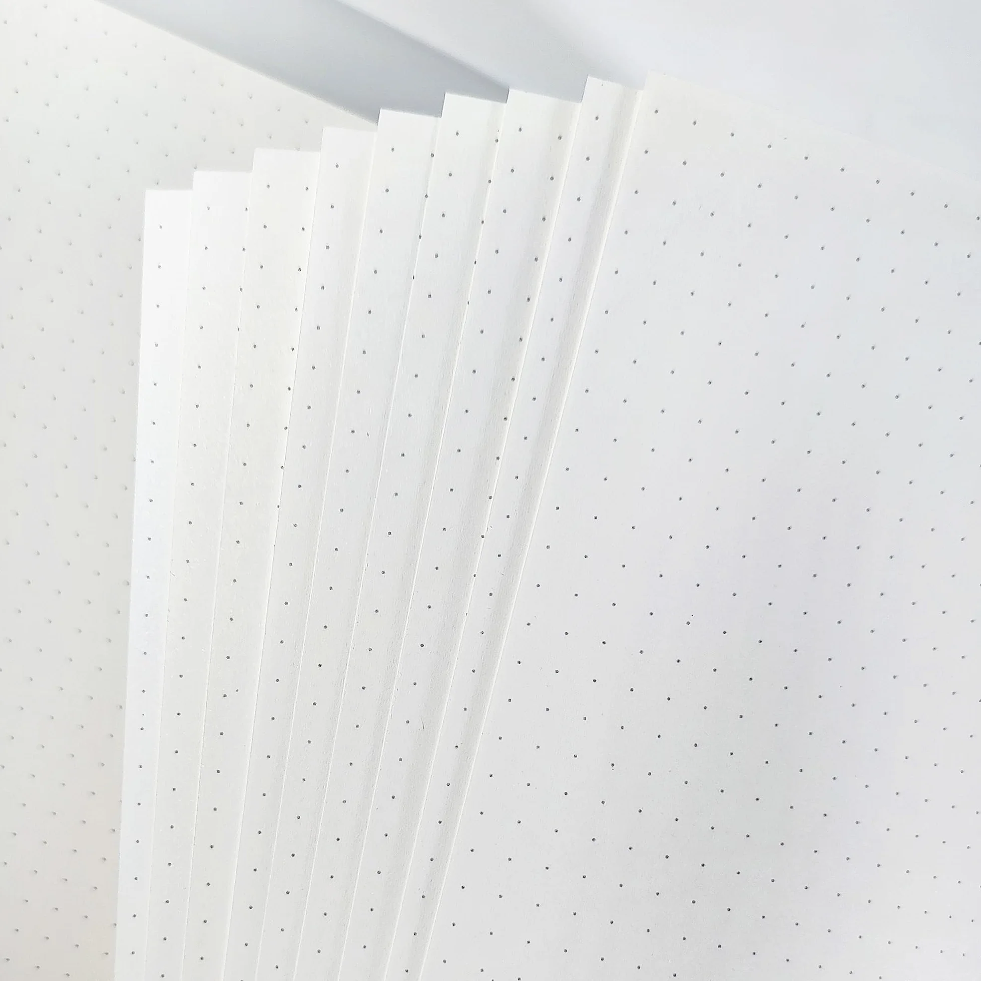 Papier uzupełniający format A4, 5 mm Punktematrix, 135 arkuszy segregatora 29 x 21 cm, 100 g/m² z 4 otworami, idealny do biura, nauki i kreatywności