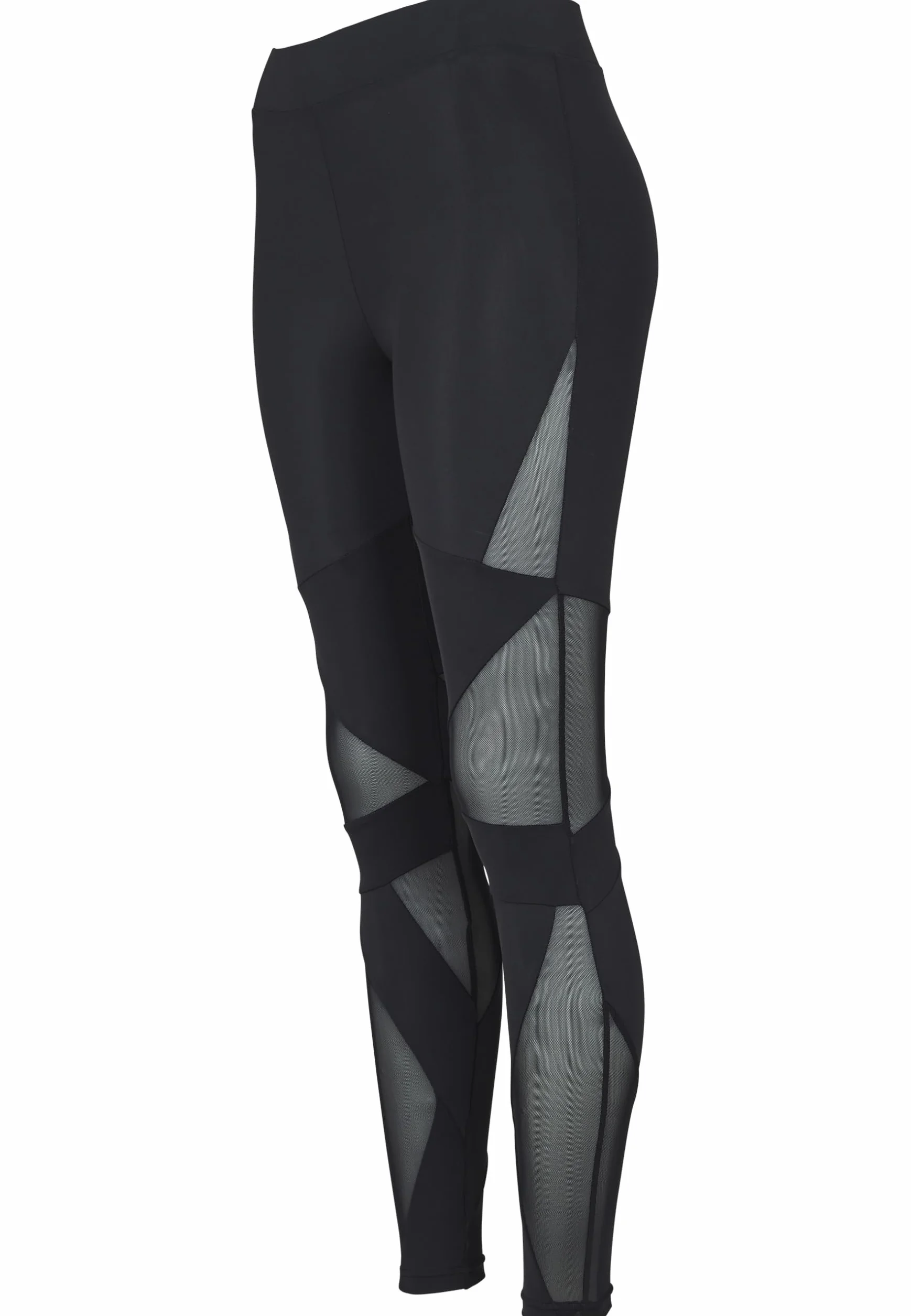 Urban Classics Legginsy damskie Triangel Tech Mesh - Leginsy Kobiety