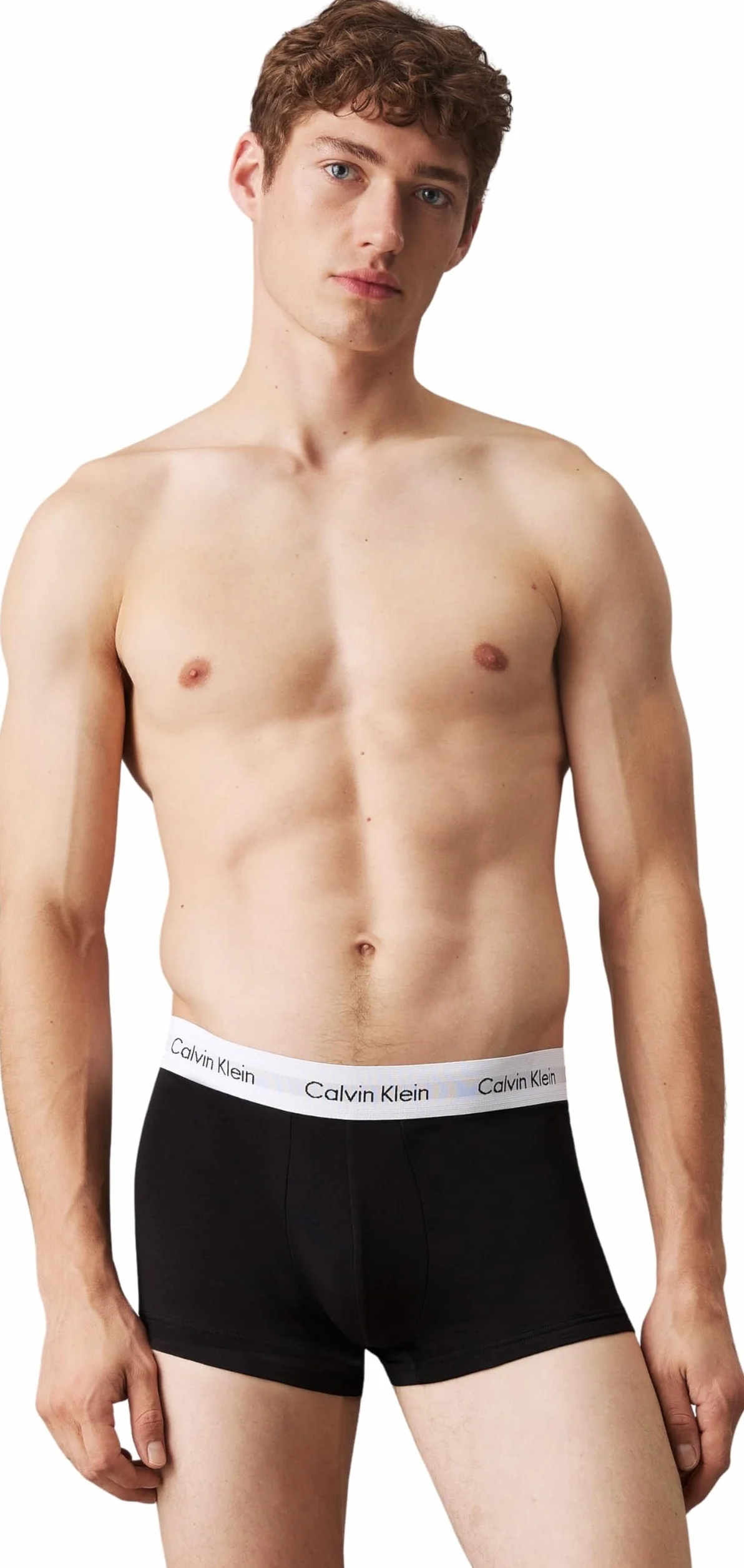 Calvin Klein Opakowanie 3 męskich bokserek z niskim stanem i rozciągliwą mikrofibrą NB4409