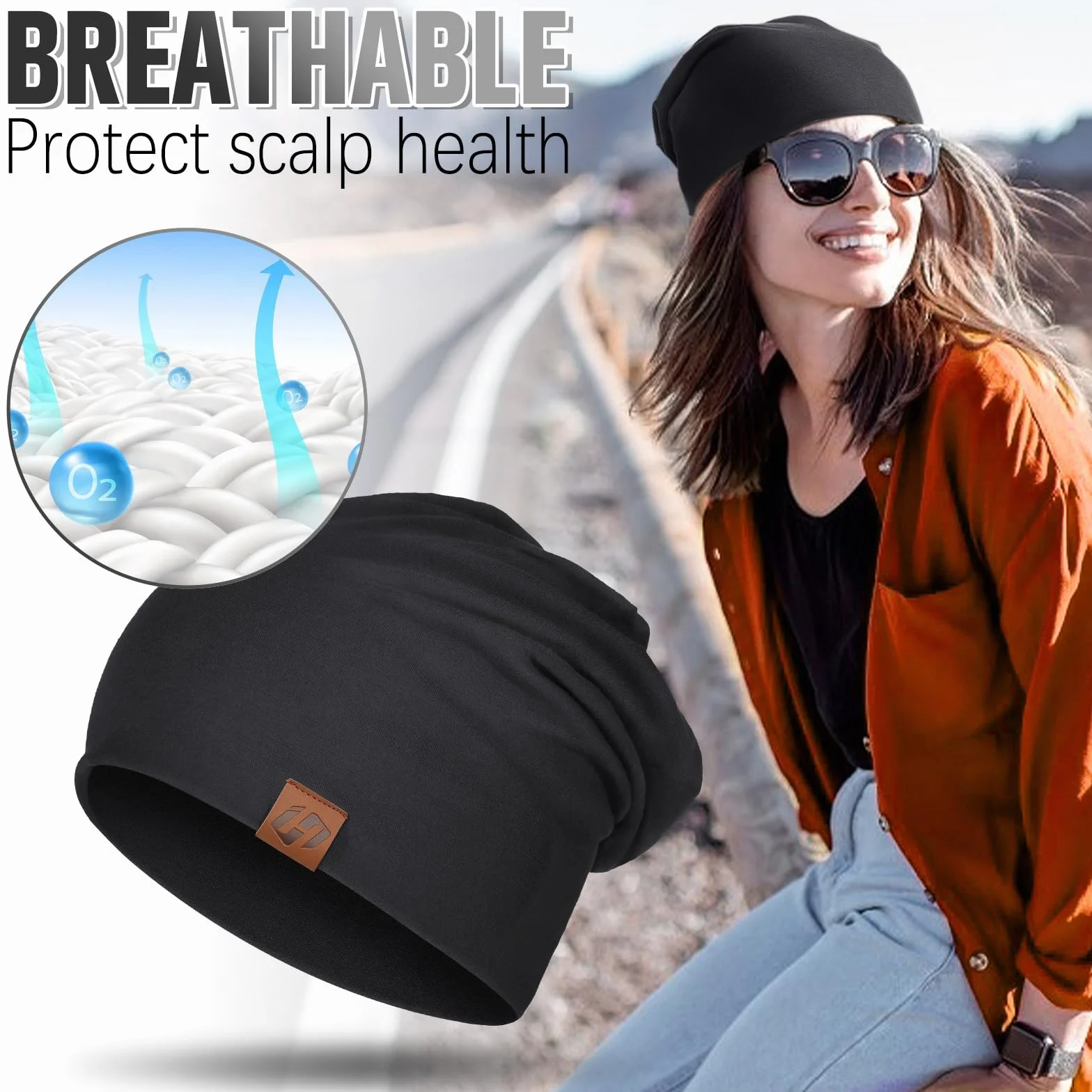 Czapka bawełniana miękka i przyjazna dla skóry unisex czapka beanie czapki męskie luźne czapki beanie dla kobiet