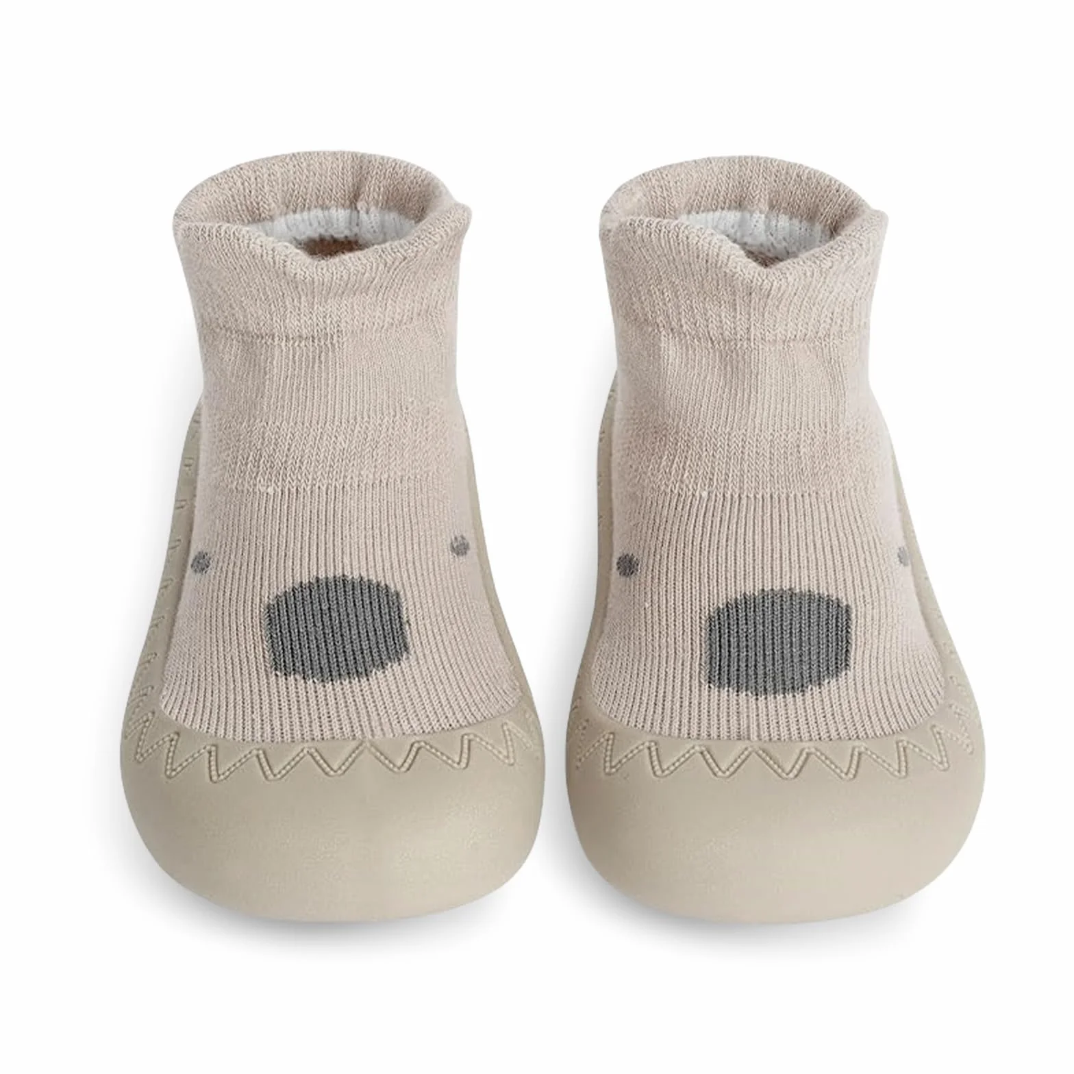 flintronic Buty do chodzenia dla niemowląt, oddychające, skarpety dla niemowląt, buty do pierwszego spaceru dla niemowląt, antypoślizgowe buty z miękką gumową podeszwą