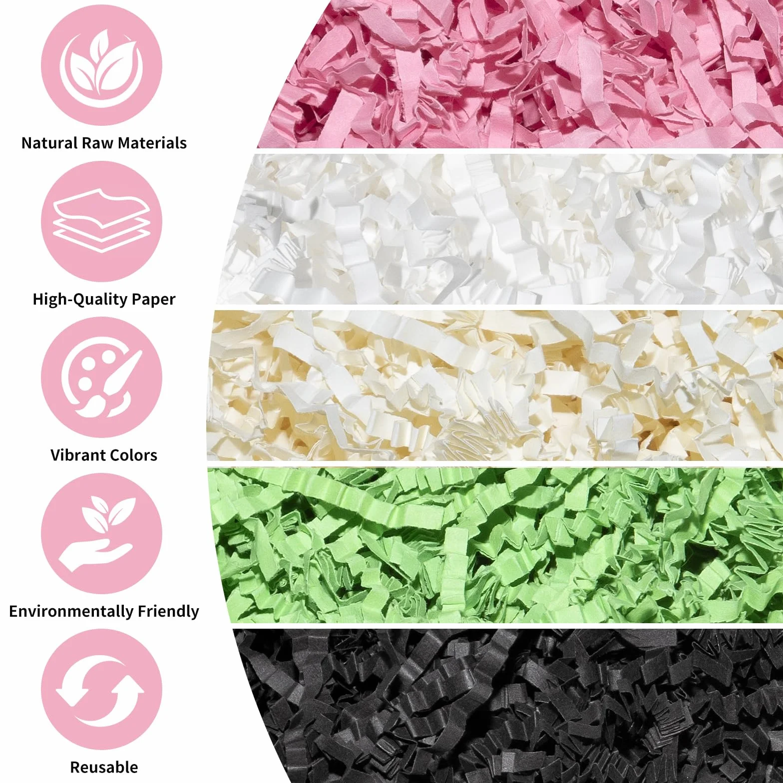 Materiał opakowaniowy, wypełniacz, prezent do pudełka prezentowego: 200 g, materiał wypełniający do pakietów, kosz prezentowy, pudełko prezentowe, rozdrobniony papier, pudełko na prezent