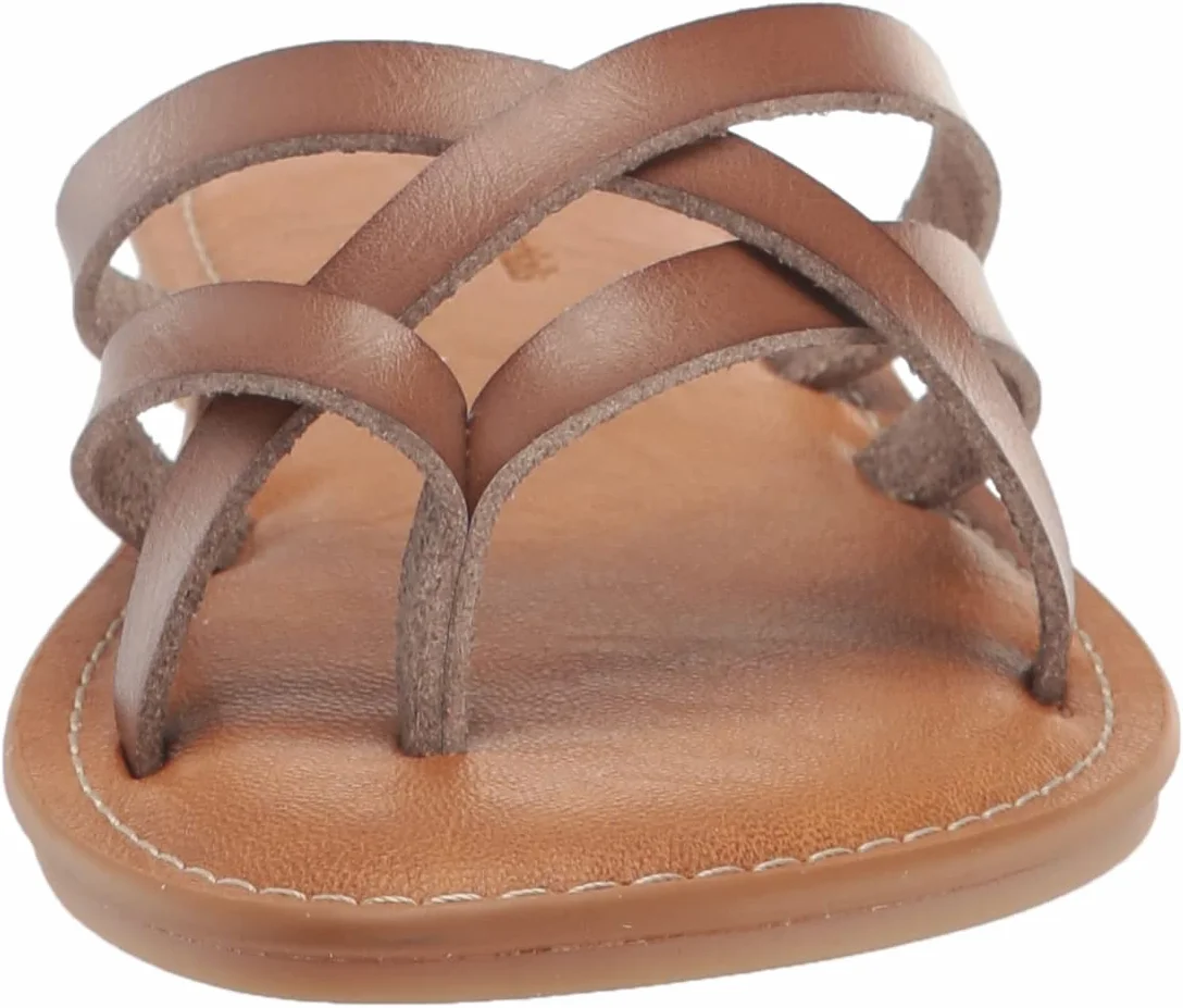 Amazon Essentials Kobiety Strappy Slide Flat SandalSandał
