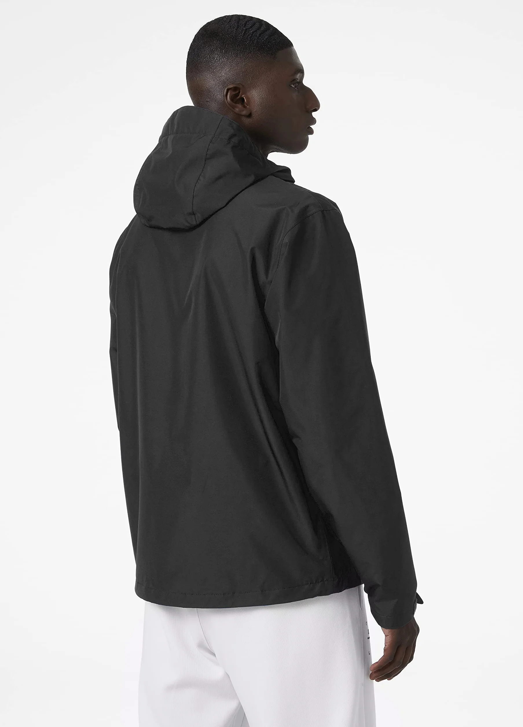 Helly Hansen Mężczyźni Seven J Rain Jacket Kurtka Wodoodporna, Czarny, M
