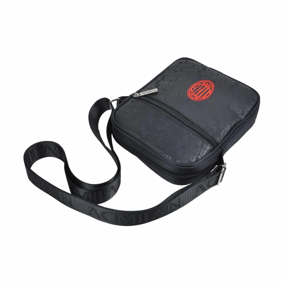 Ac Milan 143414 Milan, torba unisex dla dorosłych, czarne