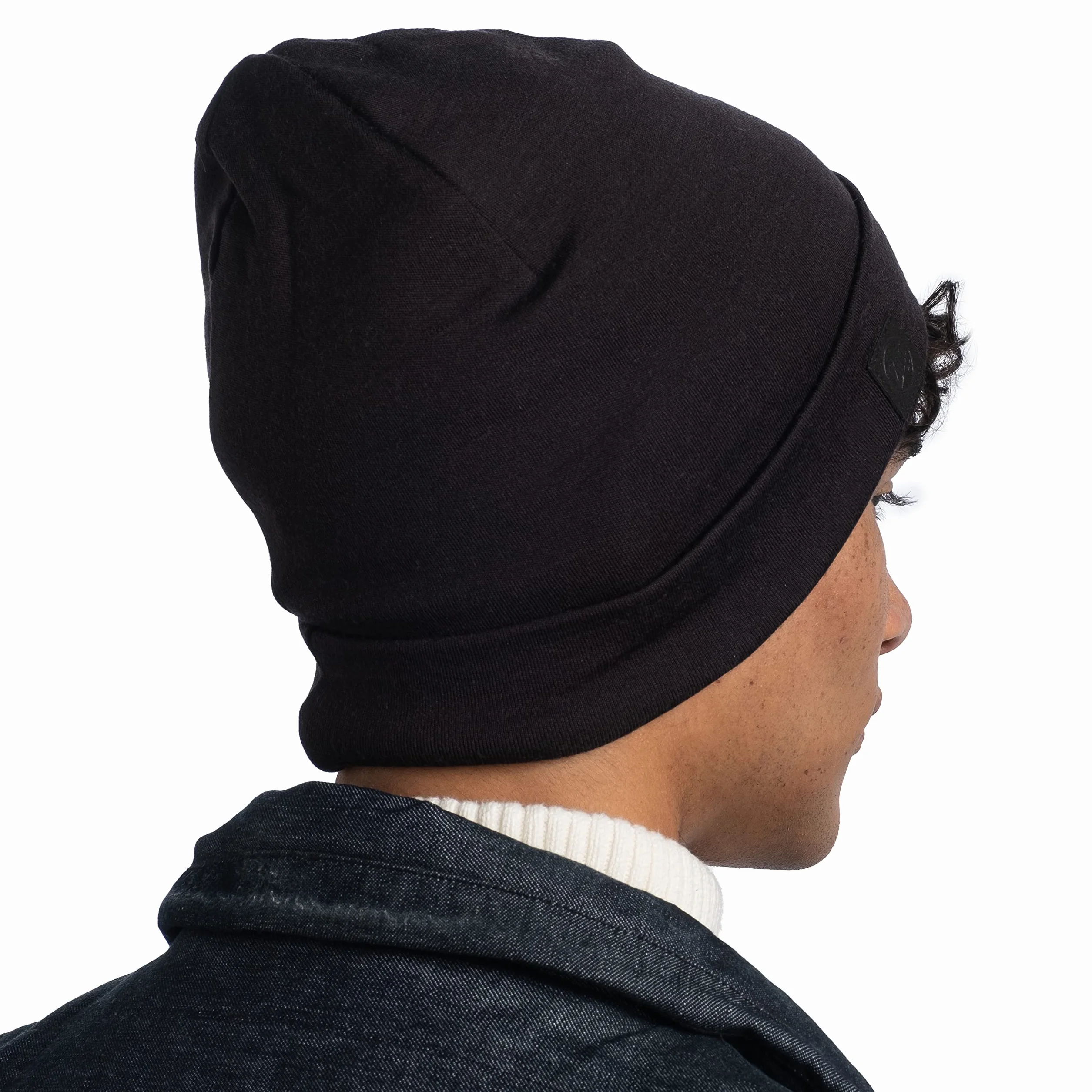 BUFF®| Czapka Beanie Merino Heavyweight Wielofunkcyjny szalik 100% wełny merino, wędrówki, na świeżym powietrzu, zrównoważona, lekka, gruba Mężczyzna Kobietar