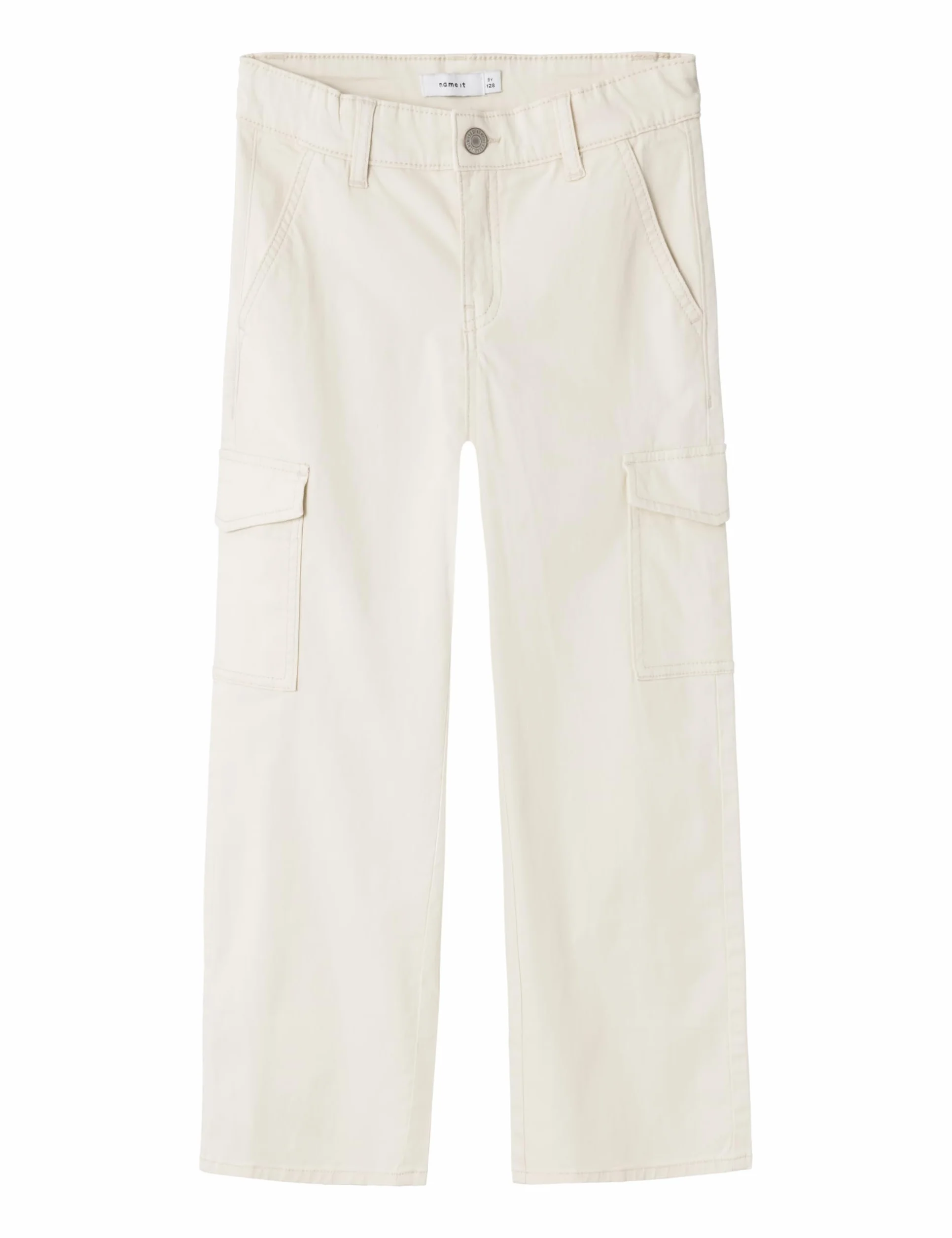 NAME IT Nkfrose Wide Twill Cargo 8108-ba Noos - Spodnie Dziewczynki