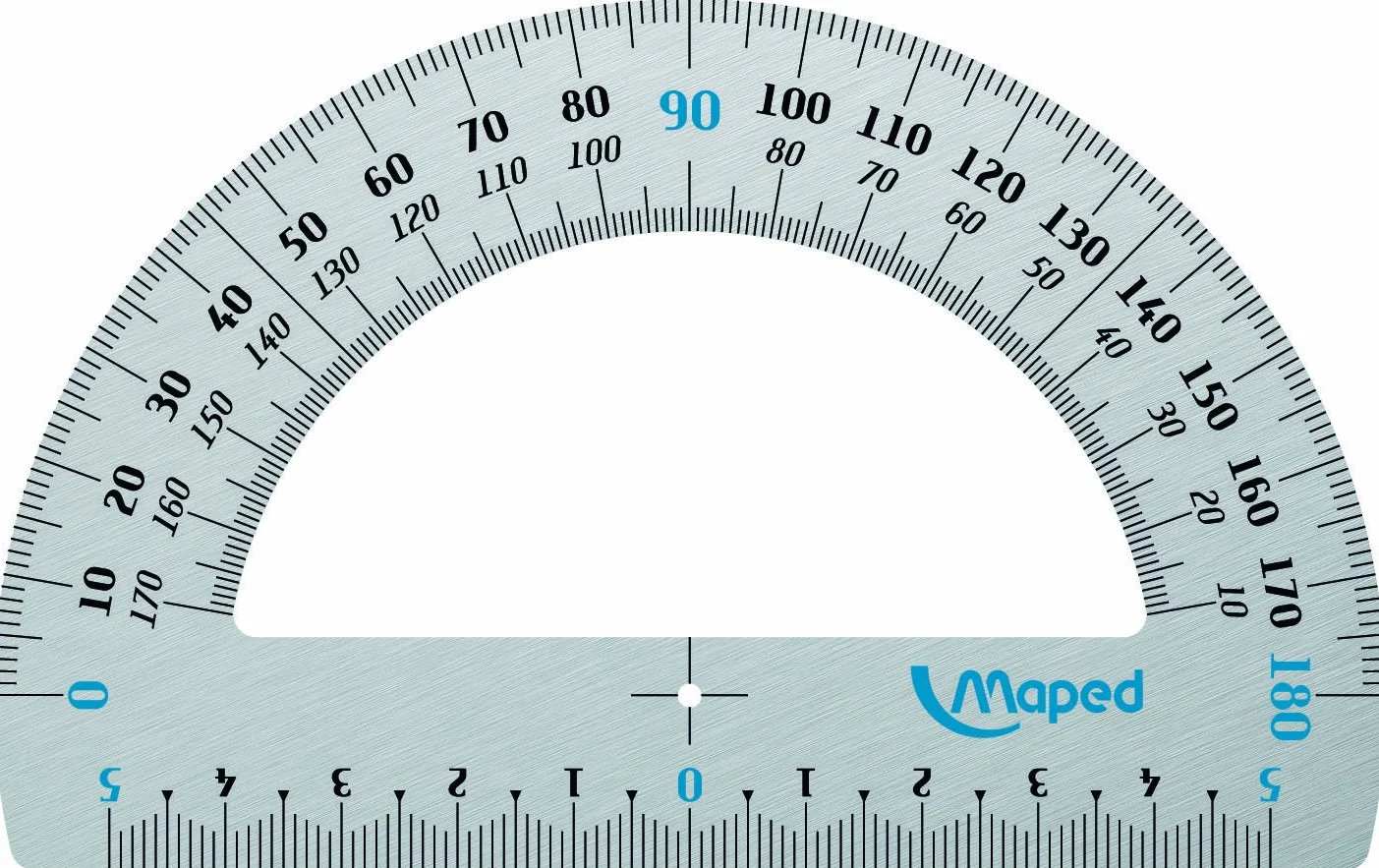Maped 129200 kątomierz, aluminium