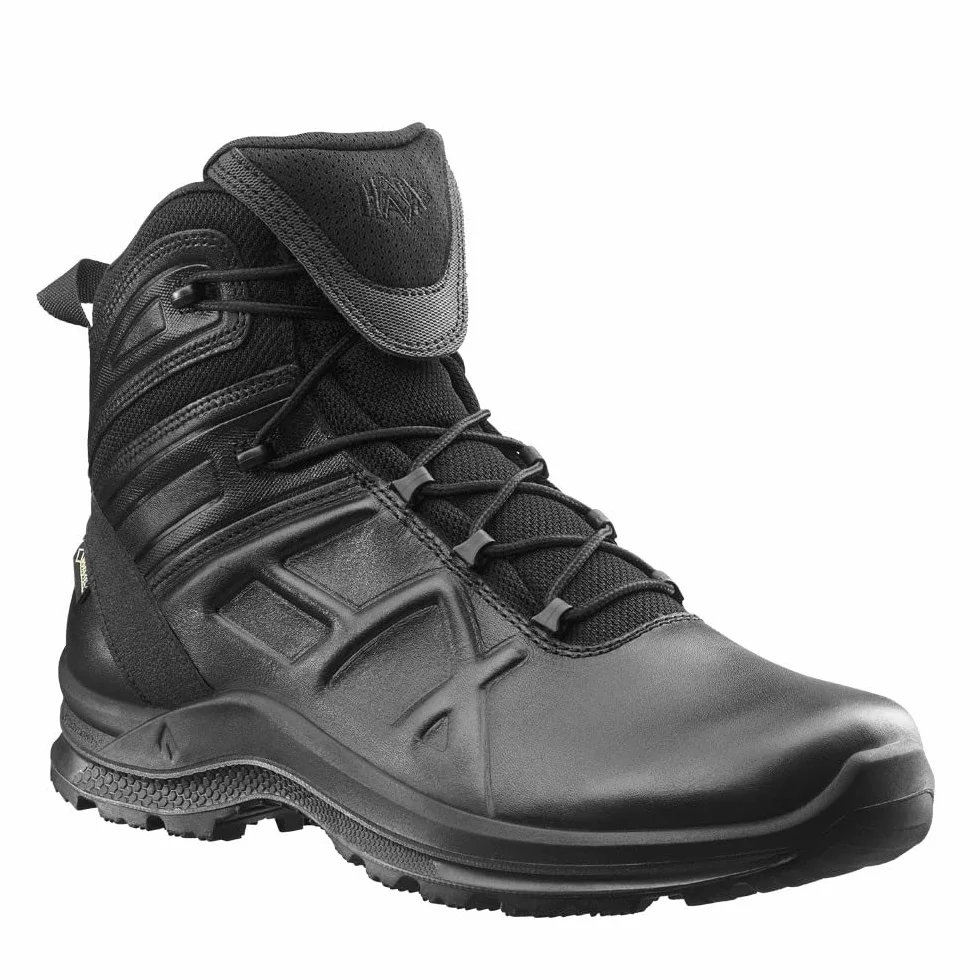 Haix Black Eagle Tactical 2.0 GTX mid/Black komfort i bezpieczeństwo przez cały rok: Buty robocze dla policji i