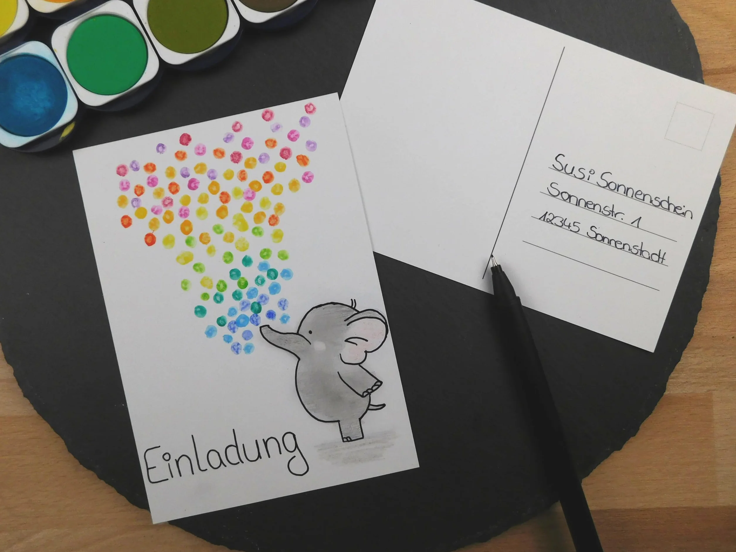100 pustych pocztówek białych, DIN A6, kreatywne majsterkowanie, tworzenie indywidualnych pocztówek, wysokiej jakości papier do druku artystycznego (300 g/m²)