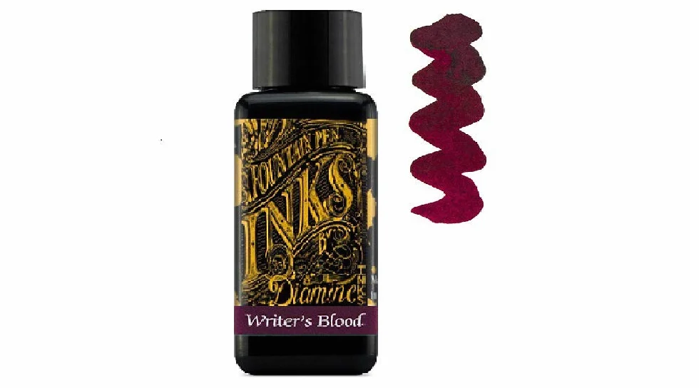 Diamine Atrament do piór wiecznych, 30 ml, Writer's Blood, Earl Grey, Aurora Borealis, 3 butelki