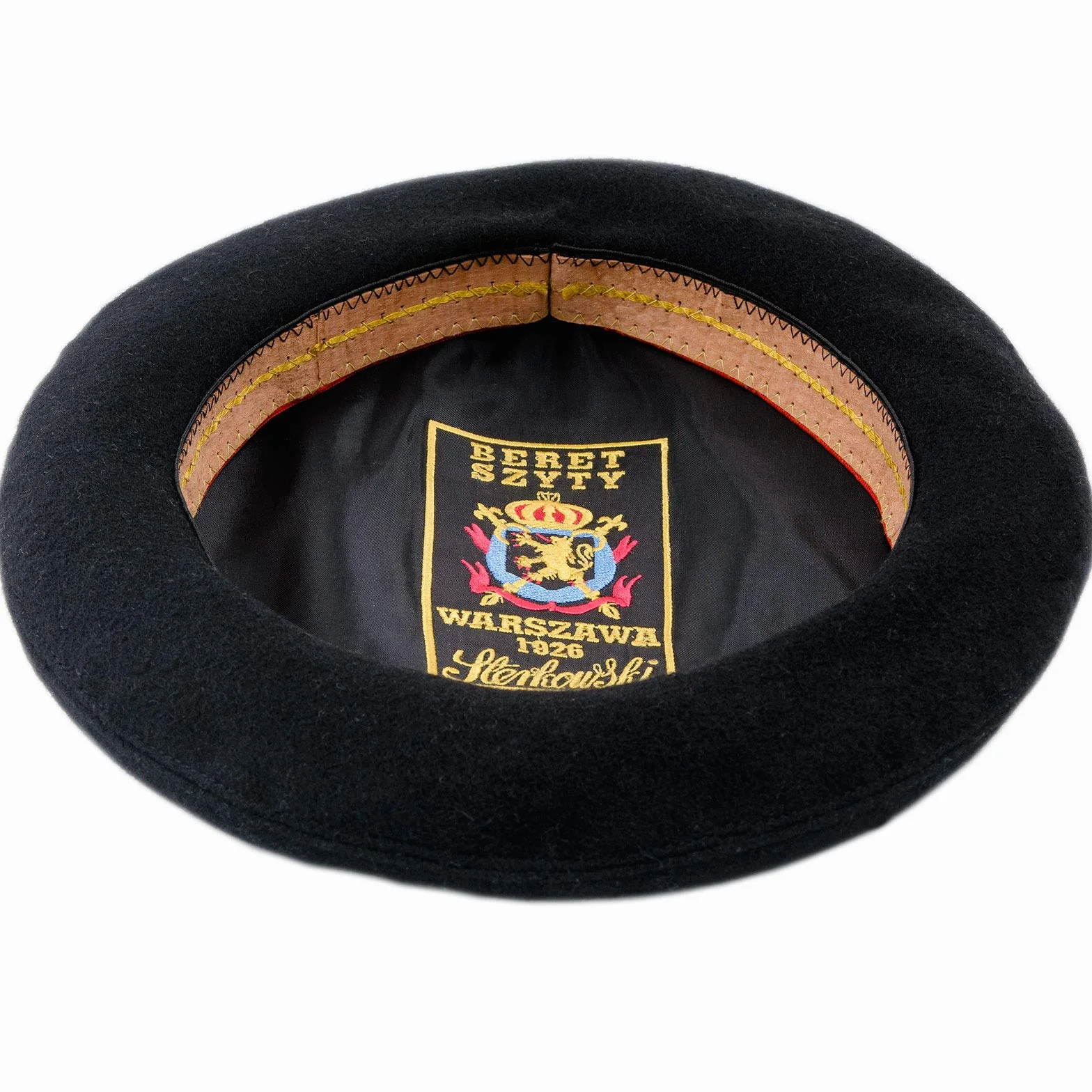 Sterkowski Klasyczny beret z wełny