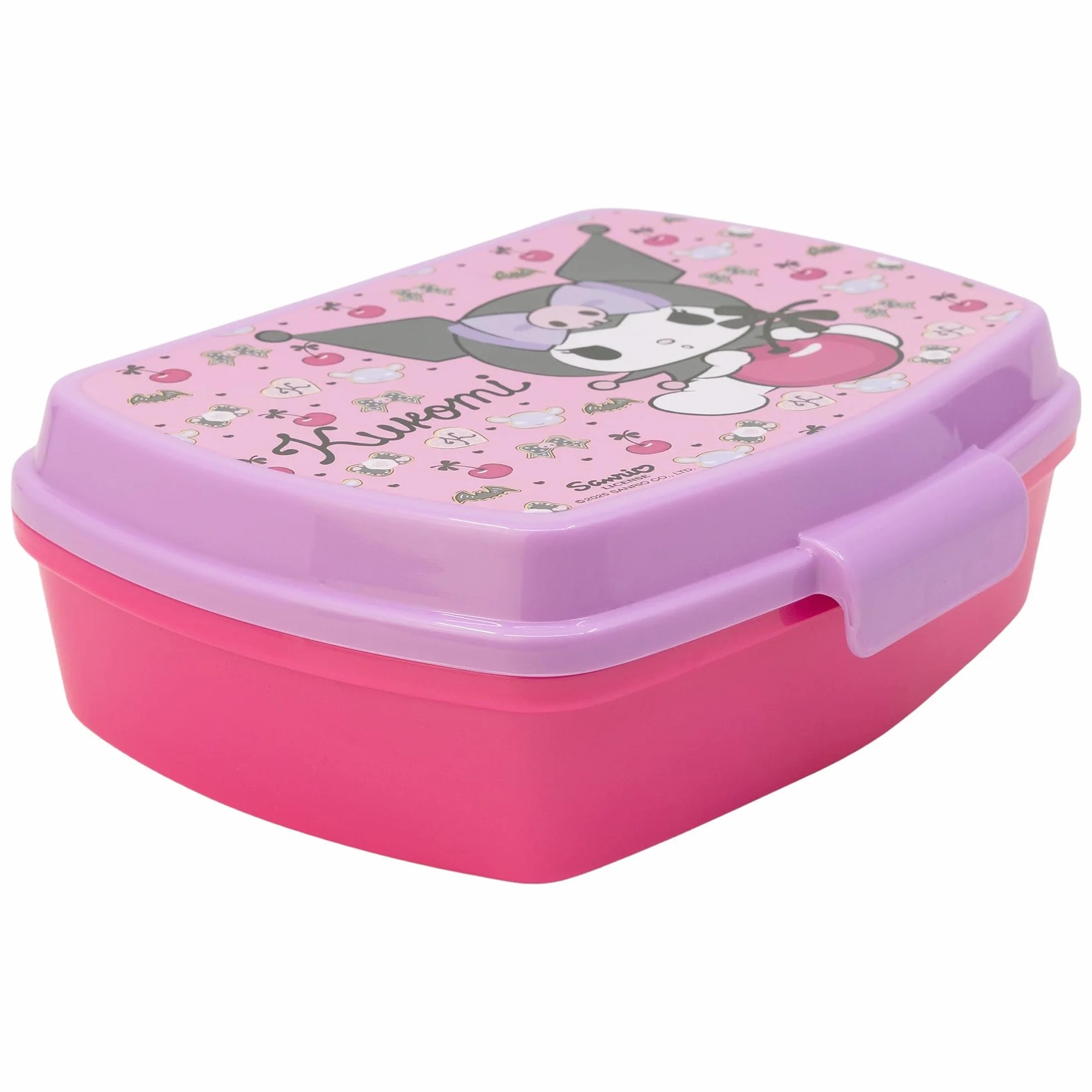 Kuromi prostokątne pudełko na lunch dla dzieci