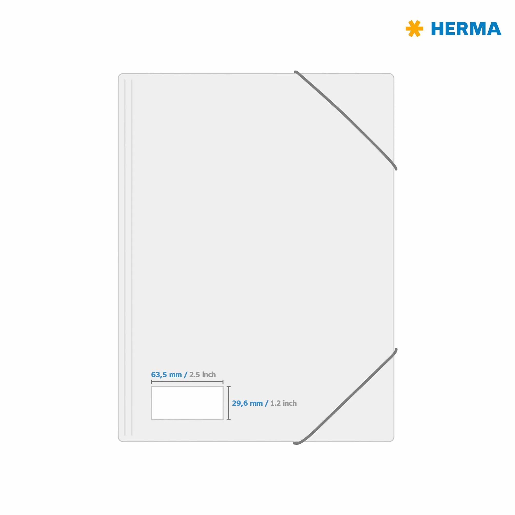 HERMA Samoprzylepne kolorowe etykiety, 27 etykiet na arkusz A4, 20 arkuszy, 63,5 x 29,6 mm, 540 etykiet, puste kolorowe etykiety, samoprzylepne etykiety do drukarek laserowych i atramentowych, neonowa