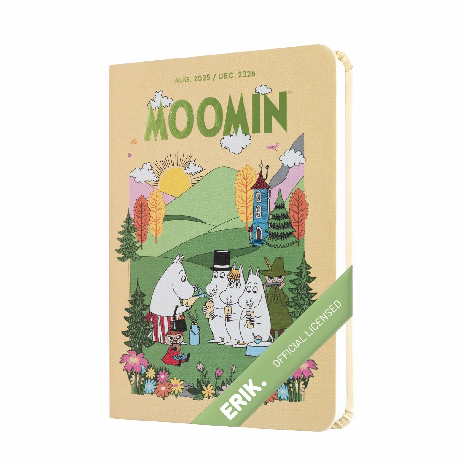 Grupo Erik Pocket Academic Diary 2025-2026 Week To View - Moomin Stationery | A6 Diary 2026 17 Month, Weekly Academic Planner 2025-2026 Mid Year | Moomins Gifts