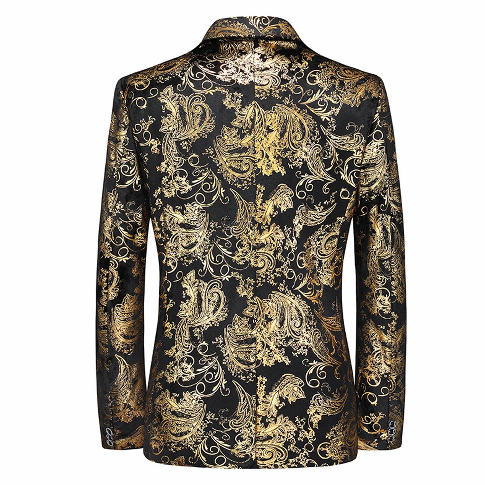 Generisch Męska marynarka Slim Fit Blazer na lato, lekka marynarka, męska regularny krój, na wiosnę 2025, stylowa kurtka, na czas wolny, na wesele, do biznesu