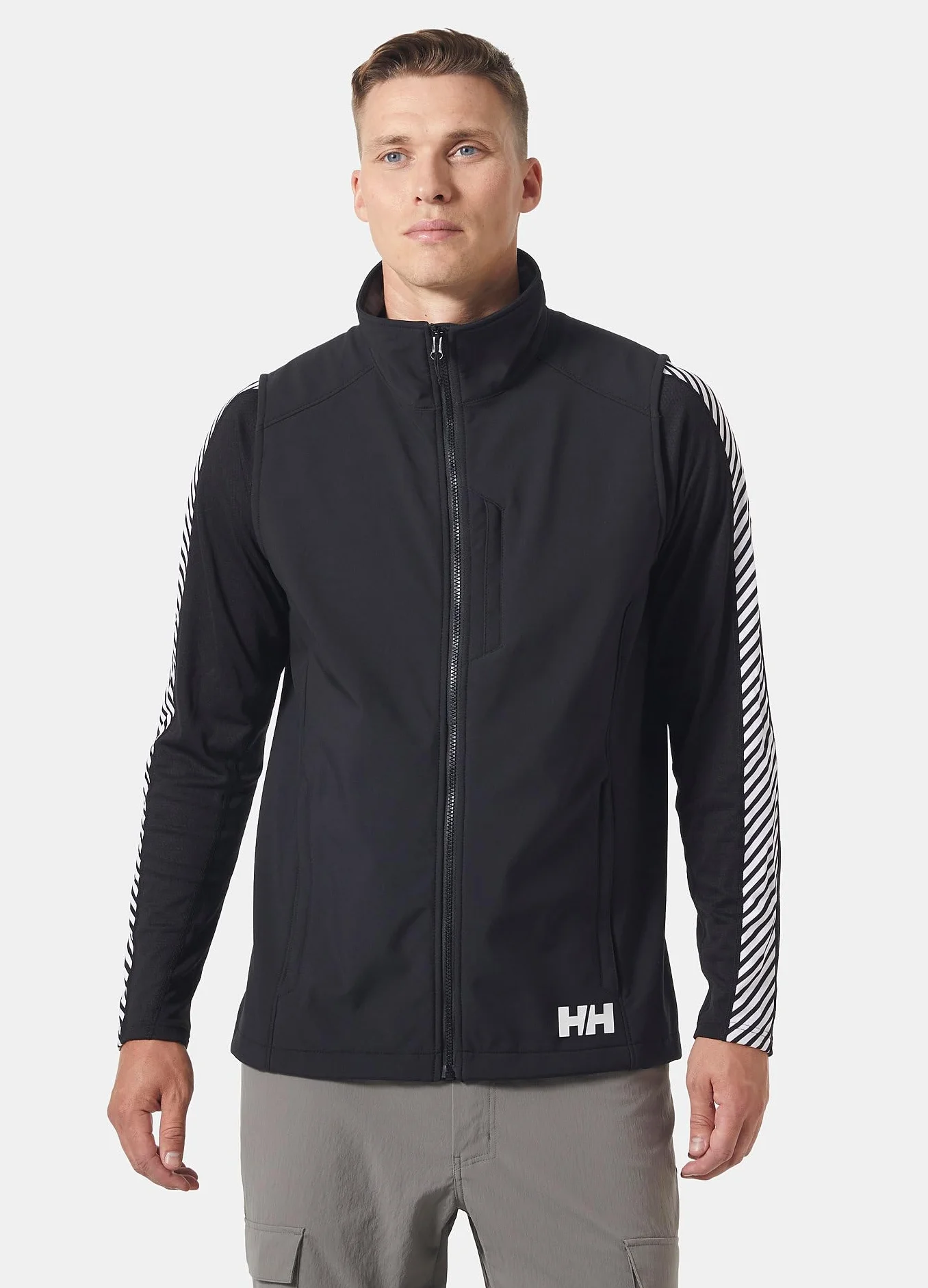 Helly Hansen Mężczyźni Paramount Softshell Vest Kamizelka, Czarny, XL
