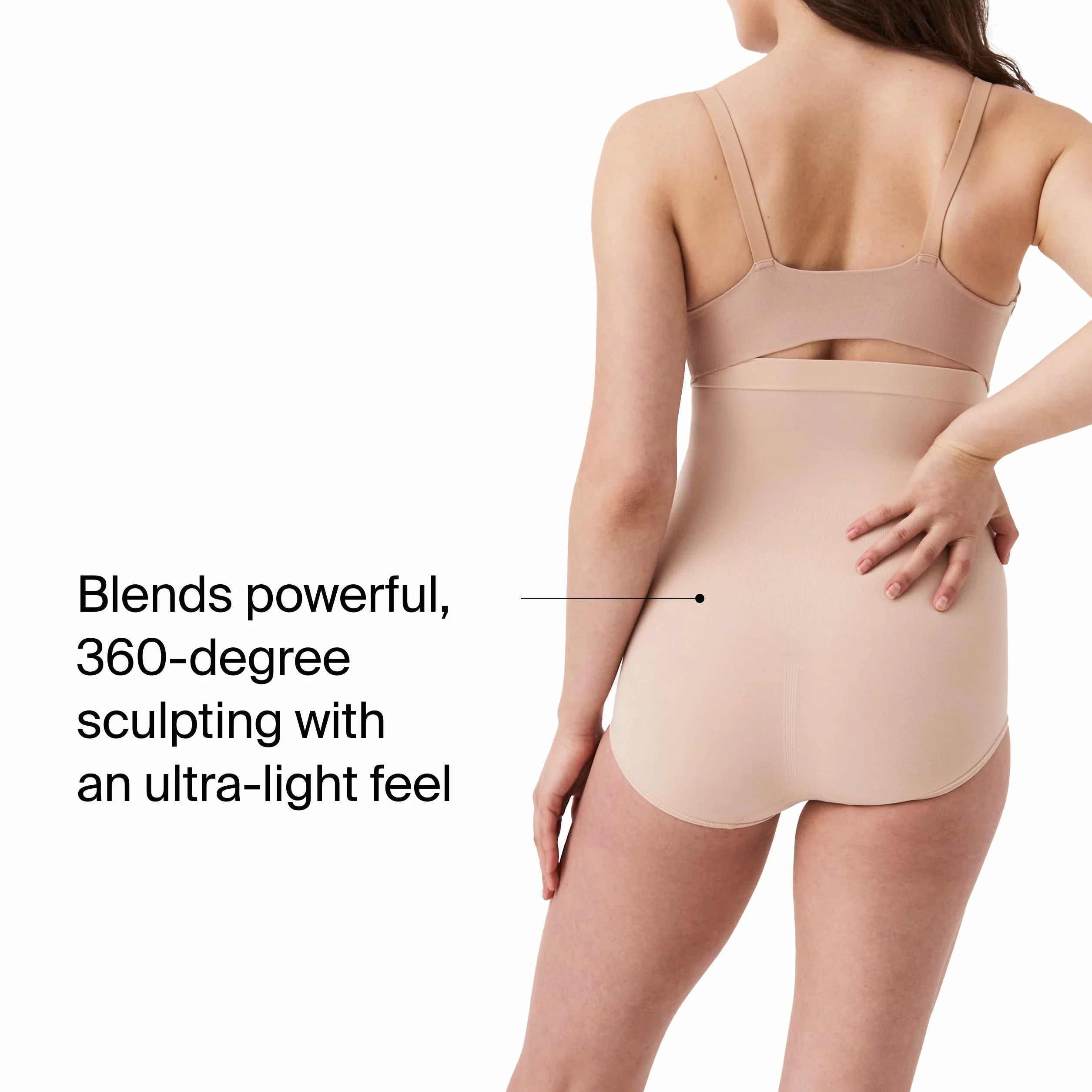 SPANX Bielizna modelująca dla kobiet Kontrola brzucha Majtki z wysokim stanem (regularne i duże rozmiary)