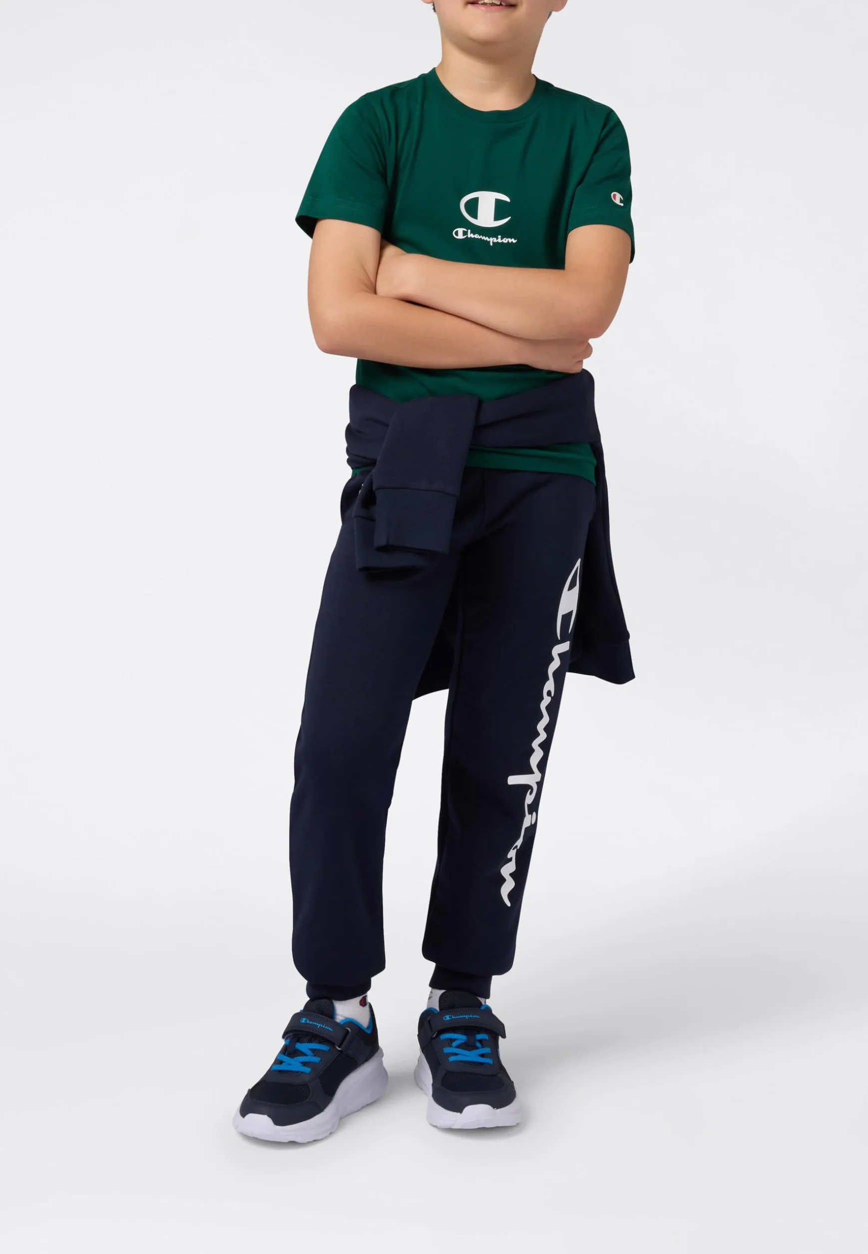 Champion Chłopięca koszulka Legacy, ZIELONY, S
