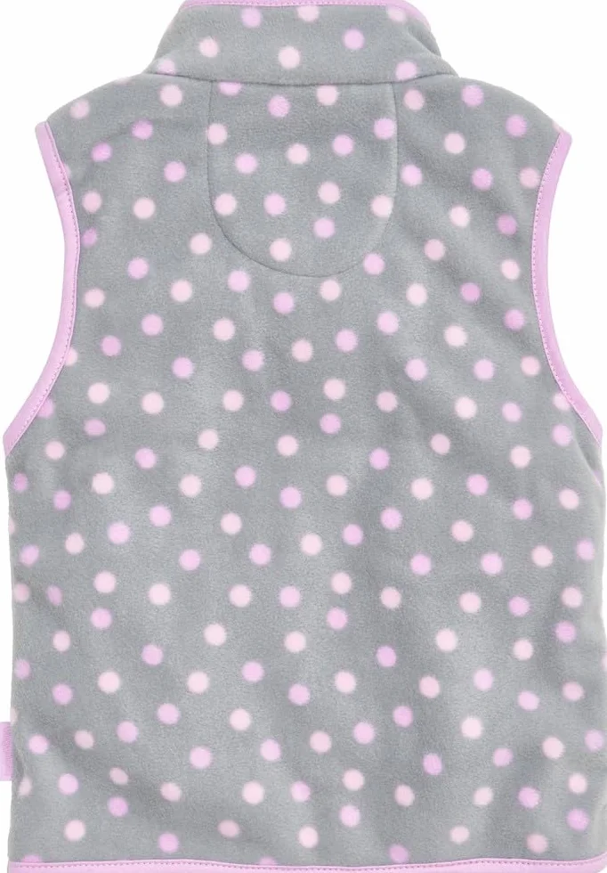 Playshoes Unisex dziecięca kamizelka polarowa, szara, 140, szary, 140