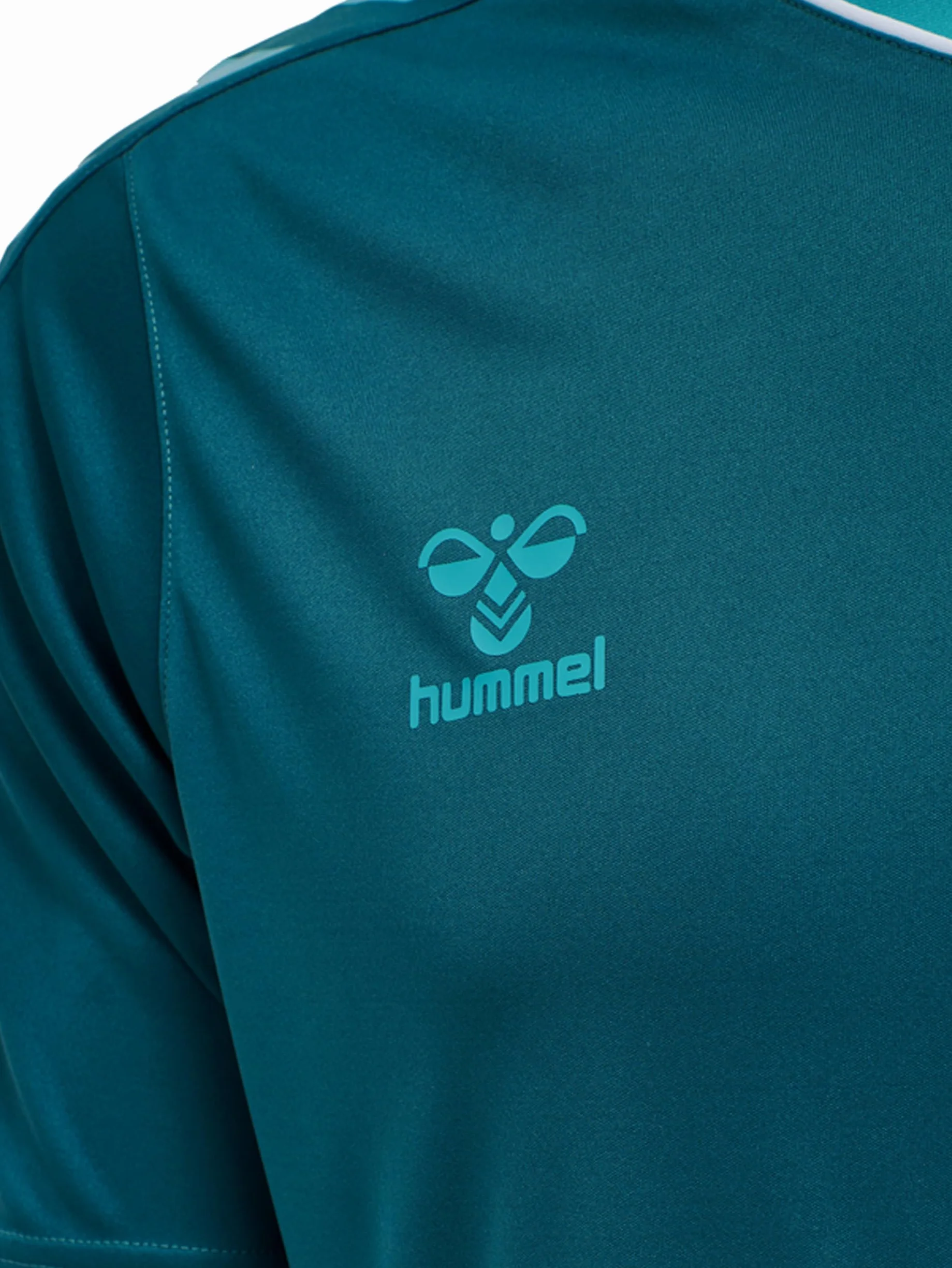 hummel Koszulka męska Hmlcore Xk Poly Jersey S/S, niebieski koralowy, M, Błękitny koral, M