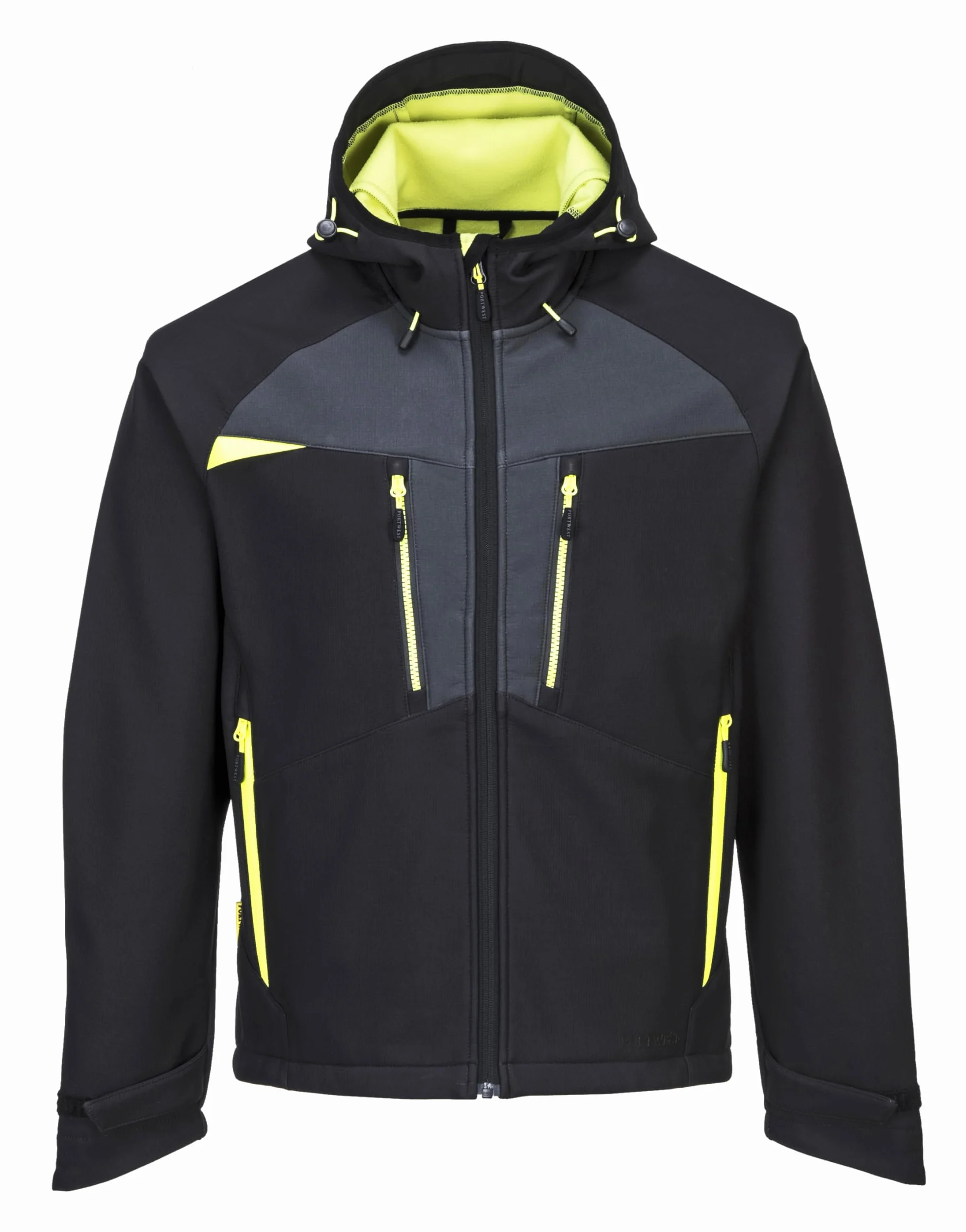 Portwest DX474 DX4 Softshell Kurtka, Regularny, Rozmiar XL, Czarny